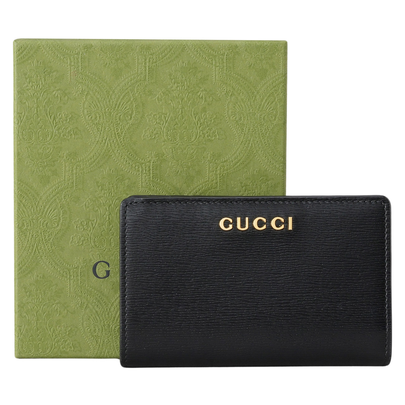 GUCCI(USED)구찌 772640 스크립트 지퍼 중지갑