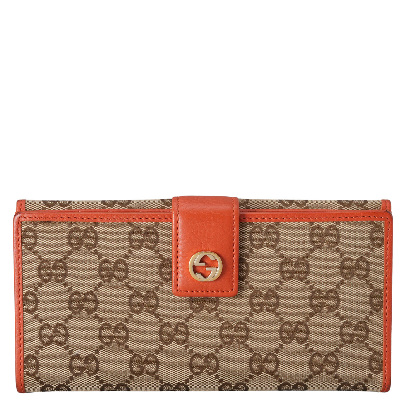 GUCCI(USED)구찌 337335 GG로고 캔버스 장지갑
