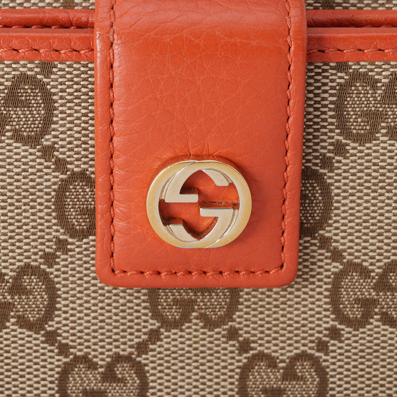GUCCI(USED)구찌 337335 GG로고 캔버스 장지갑