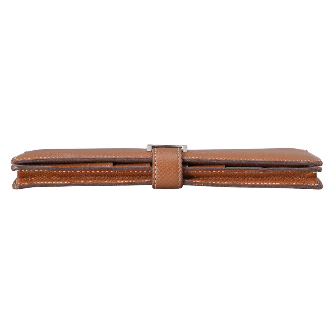 HERMES(USED)에르메스 베안 장지갑 골드 은장