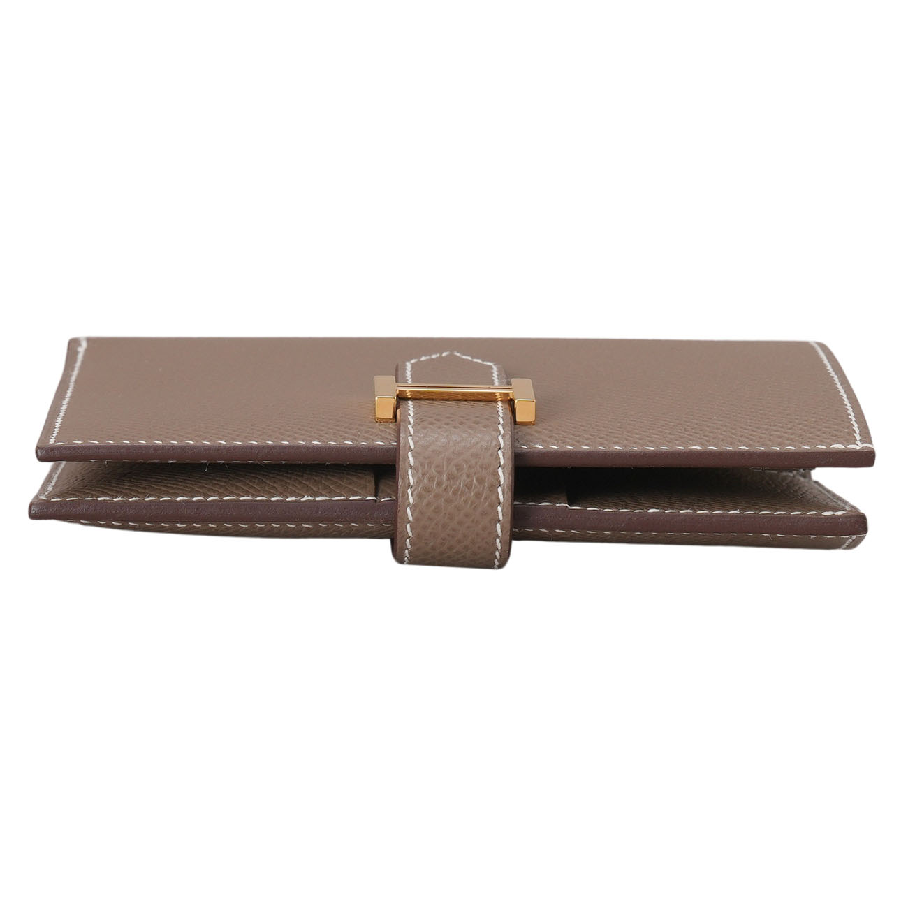 HERMES(USED)에르메스 베안 컴팩트 월릿 에토프 금장
