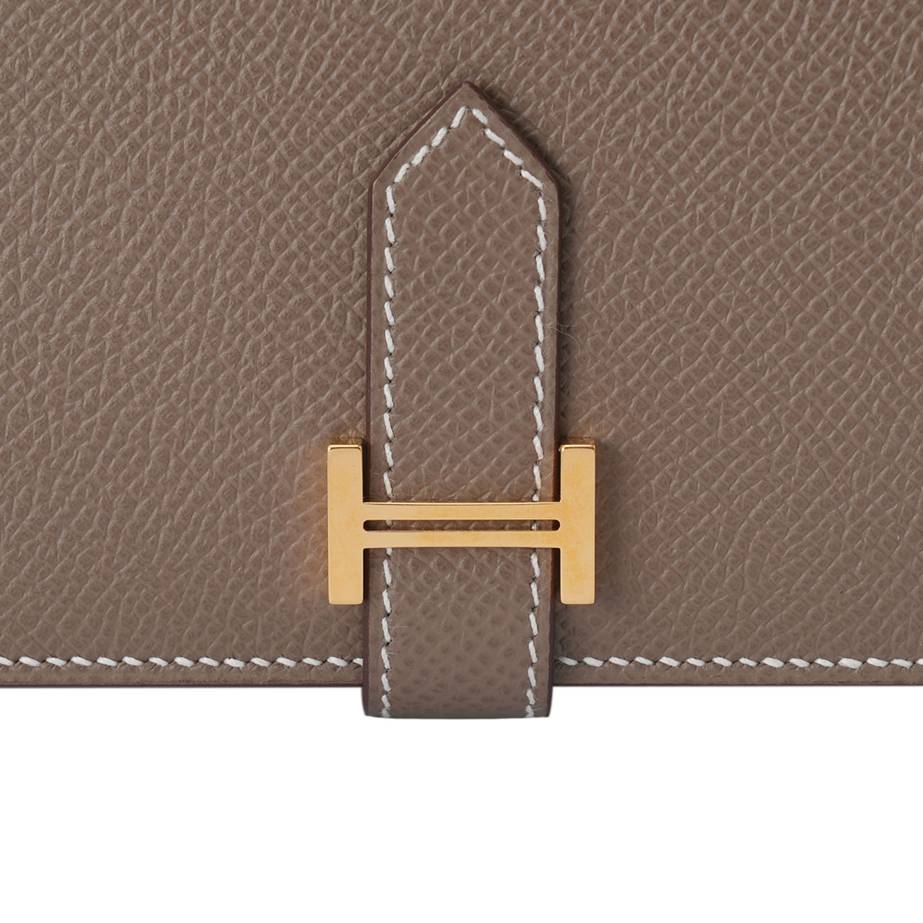 HERMES(USED)에르메스 베안 컴팩트 월릿 에토프 금장