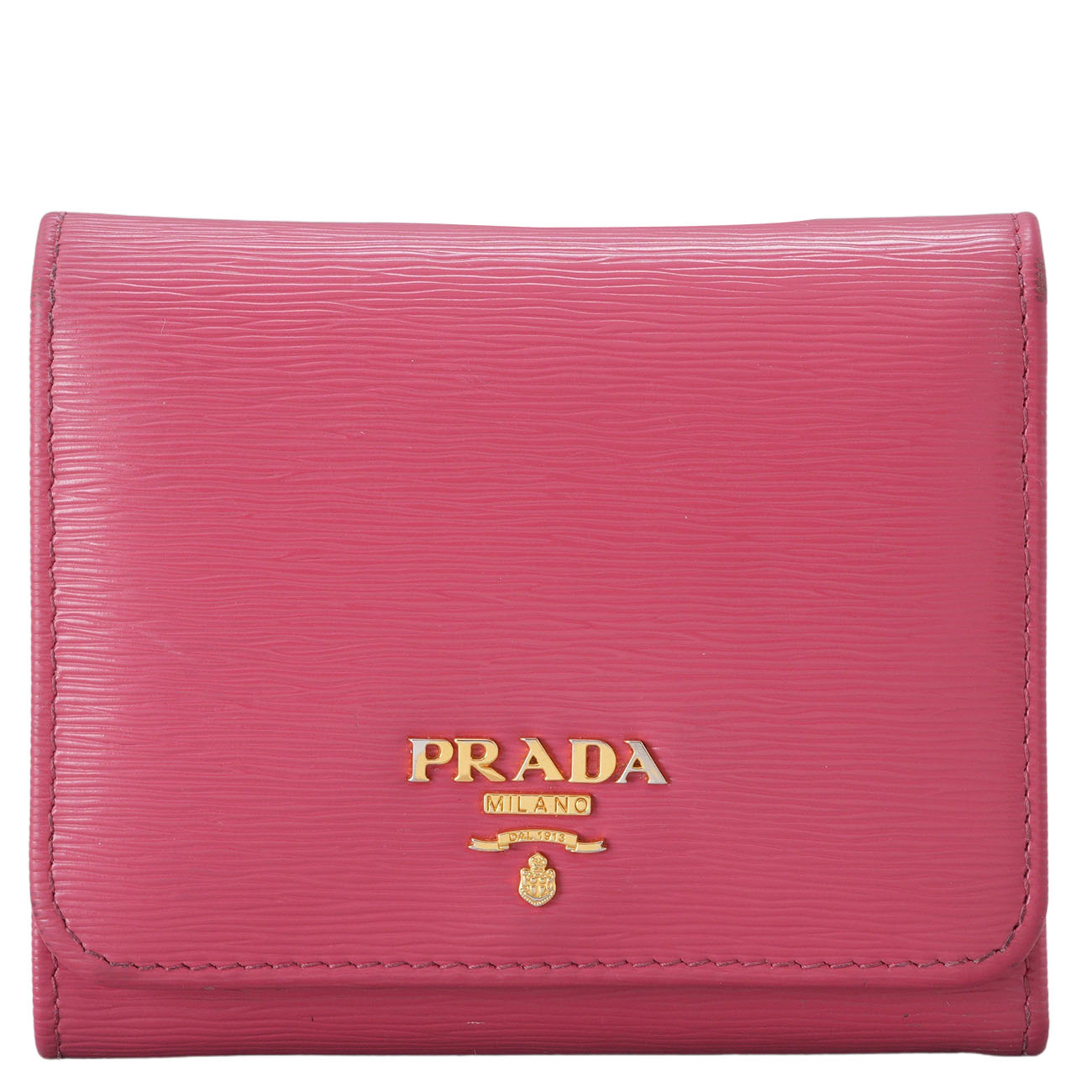 PRADA(USED)프라다 1MH176 사피아노 3단 지갑