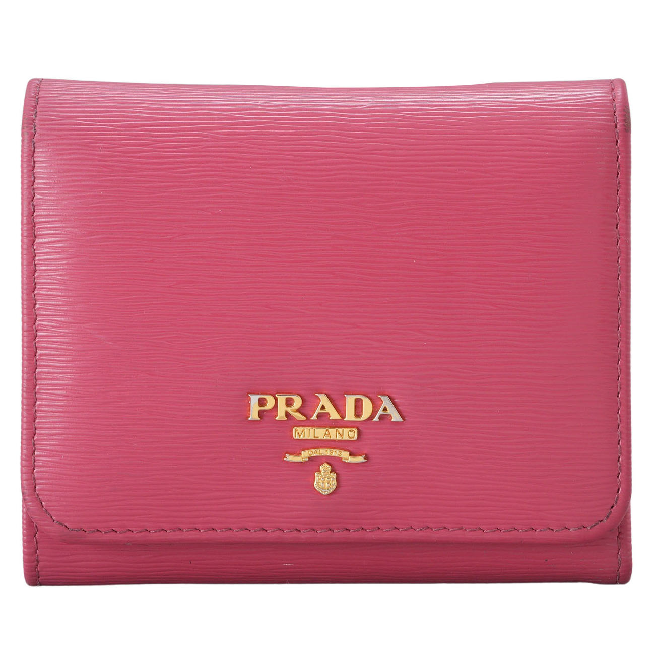PRADA(USED)프라다 1MH176 사피아노 3단 지갑