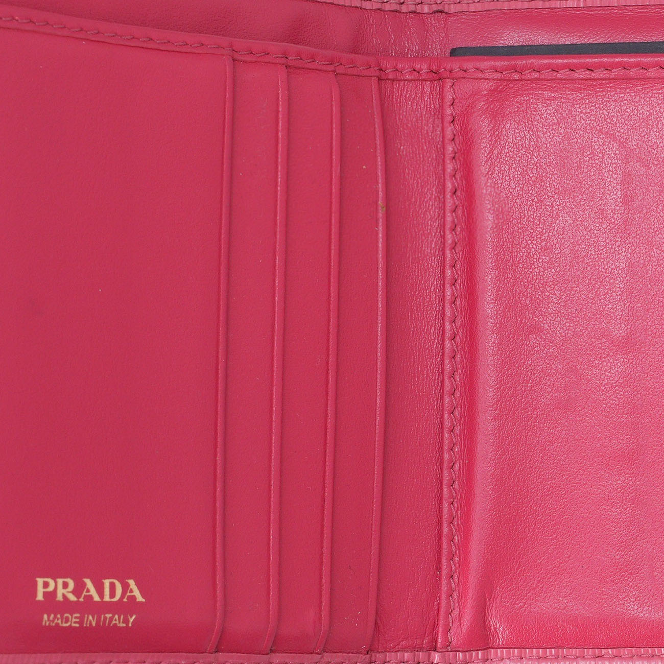 PRADA(USED)프라다 1MH176 사피아노 3단 지갑