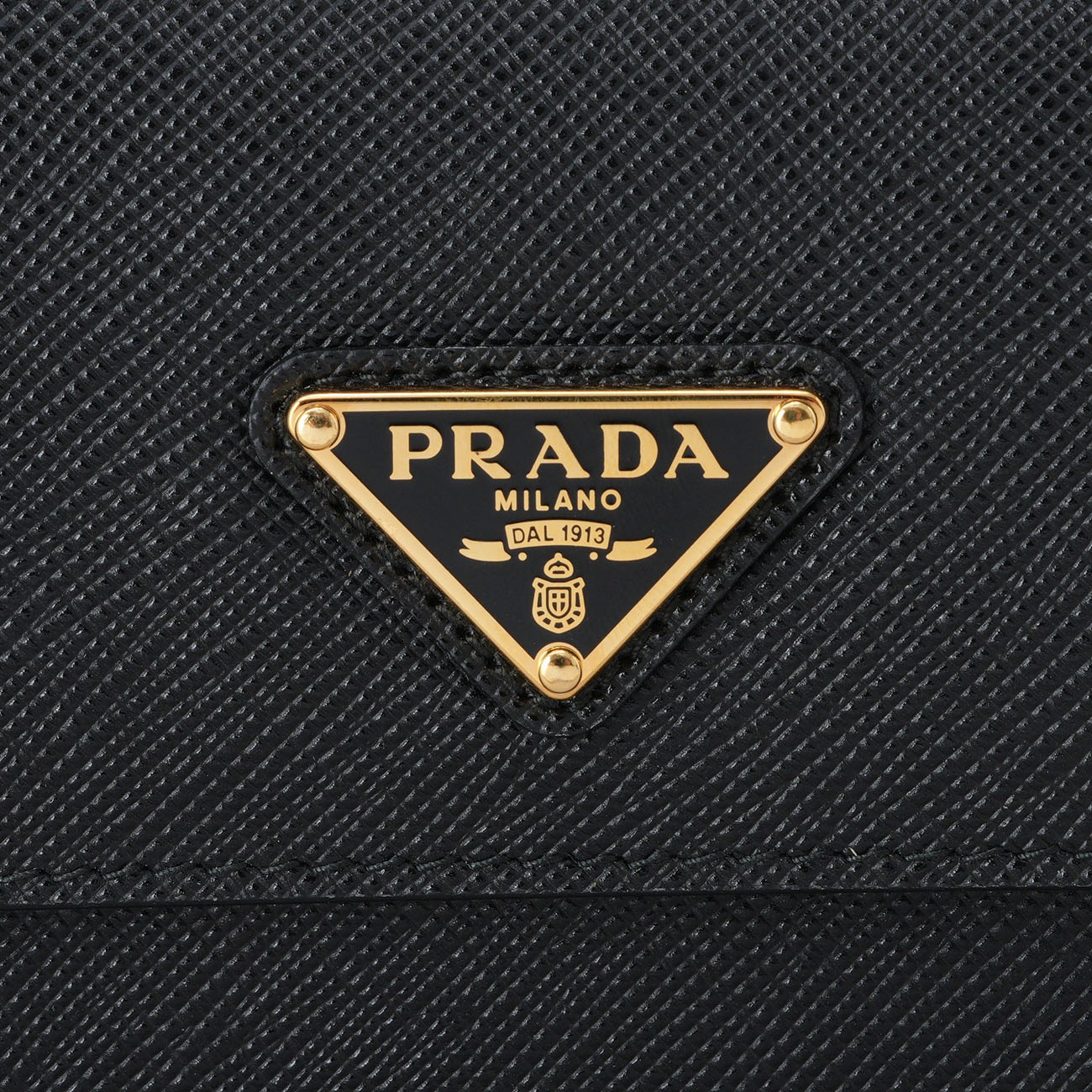 PRADA(USED)프라다 사피아노 체인 스트랩 카드 홀더