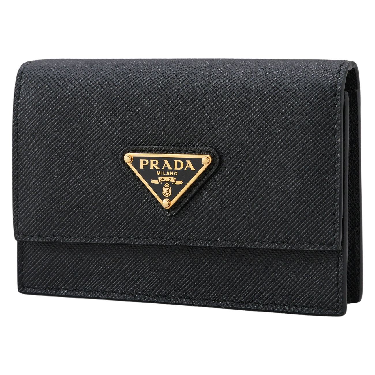 PRADA(USED)프라다 사피아노 체인 스트랩 카드 홀더