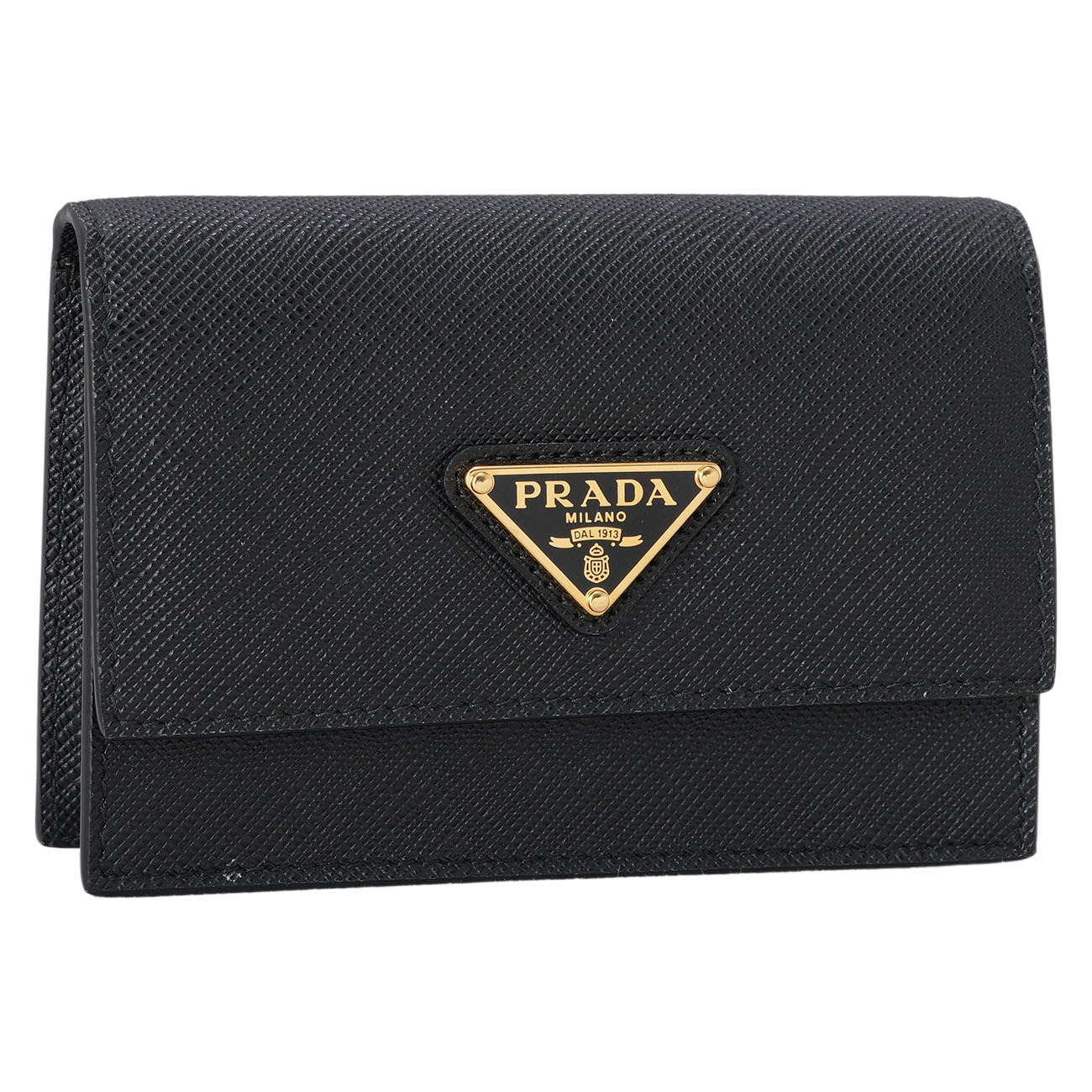 PRADA(USED)프라다 사피아노 체인 스트랩 카드 홀더