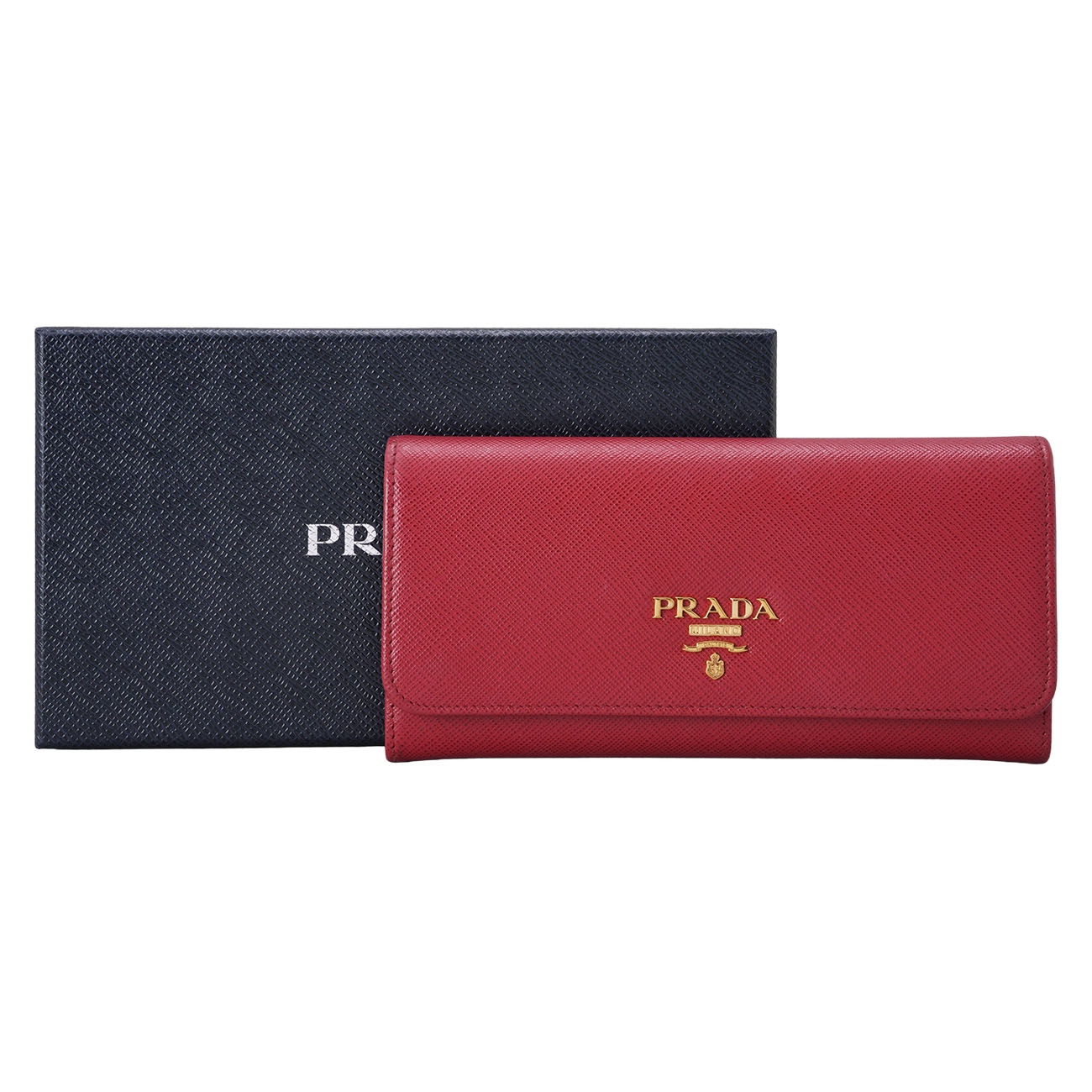 PRADA(USED)프라다 1MH132 프라다 사피아노 장지갑