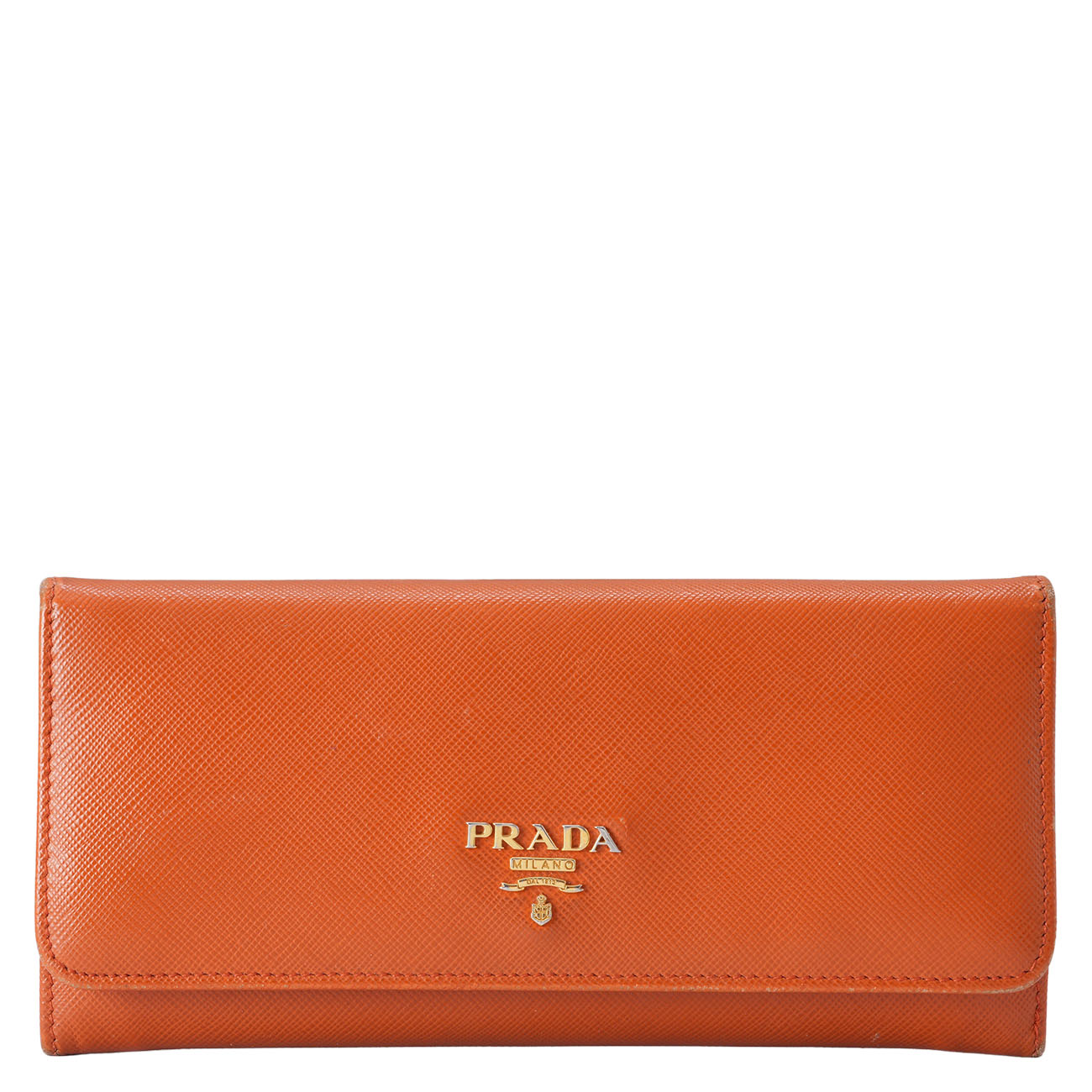 PRADA(USED)프라다 사피아노 플랩 장지갑
