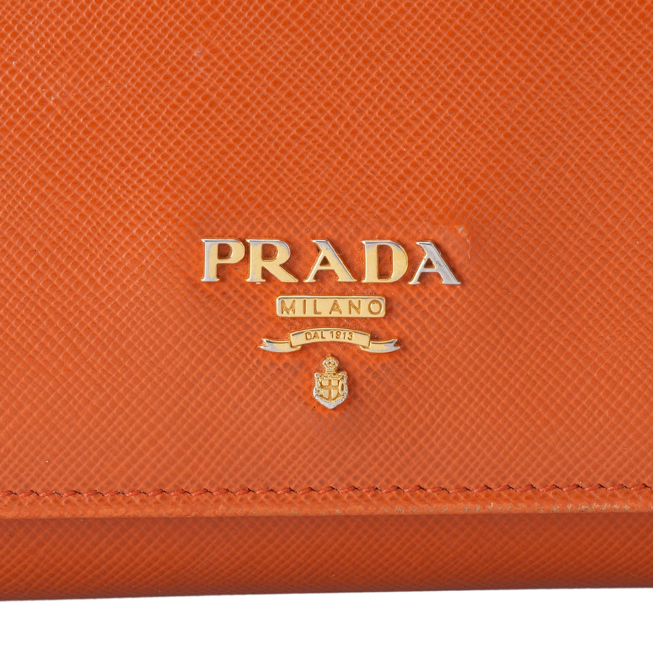 PRADA(USED)프라다 사피아노 플랩 장지갑