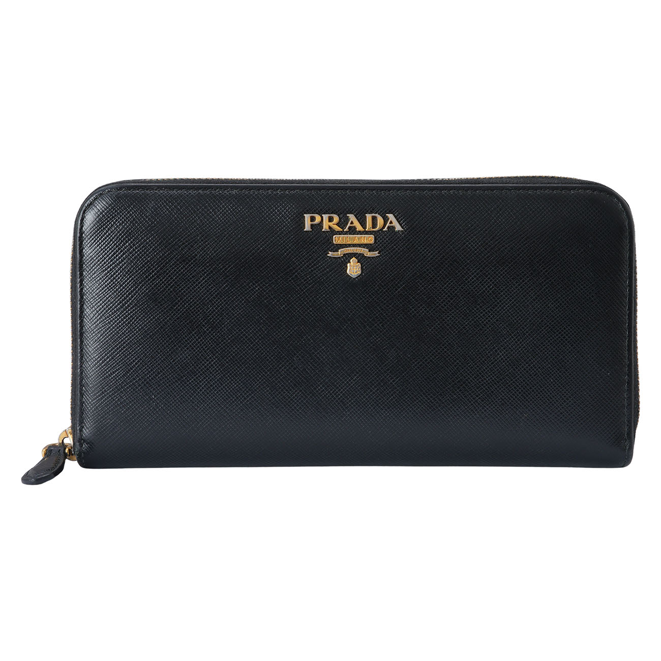 PRADA(USED)프라다 1ML506 사피아노 지퍼 장지갑