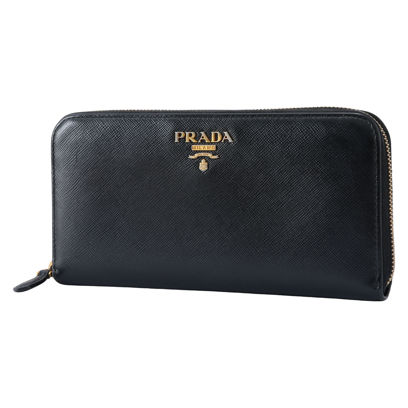 PRADA(USED)프라다 1ML506 사피아노 지퍼 장지갑