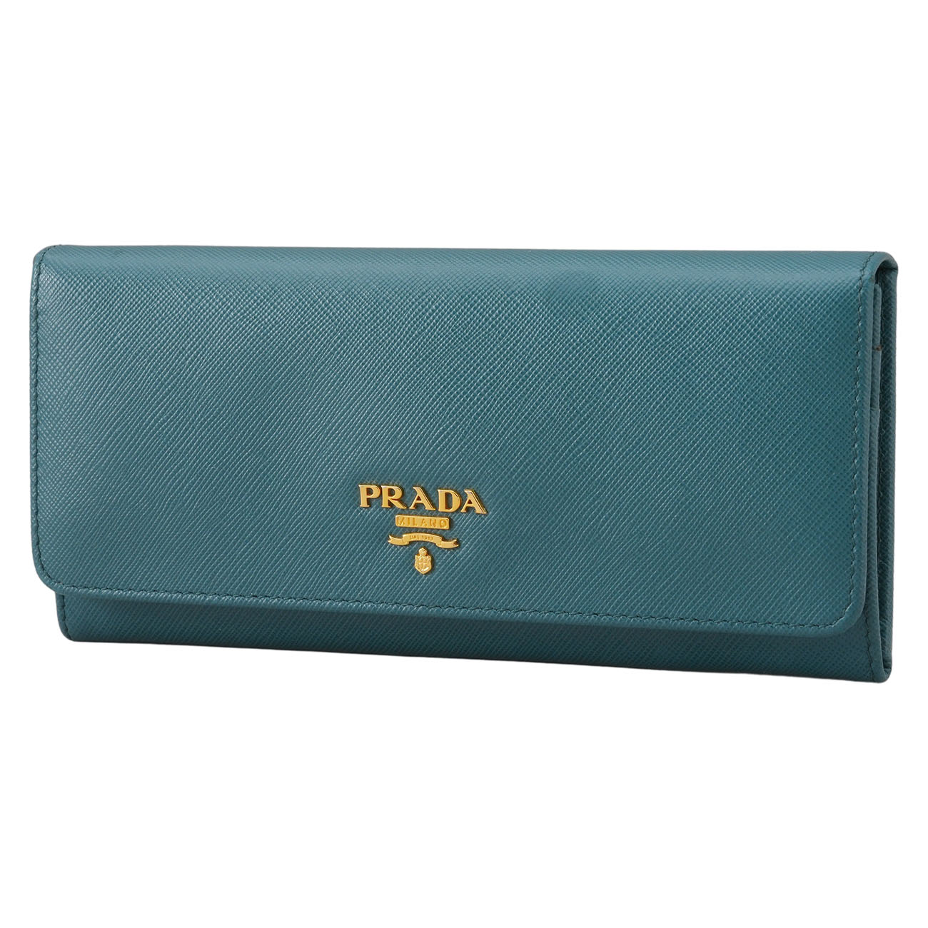 PRADA(USED)프라다 사피아노 플랩 장지갑