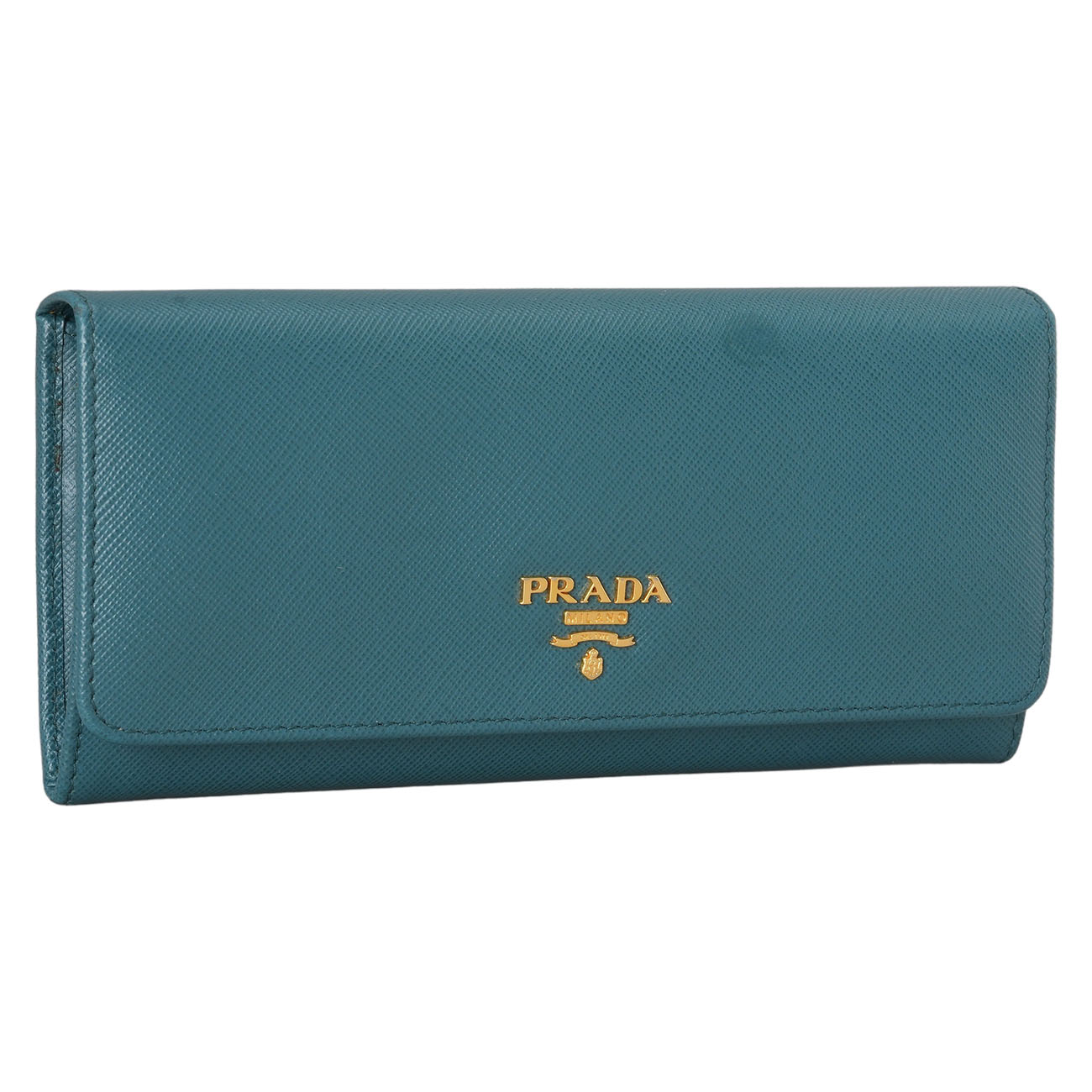 PRADA(USED)프라다 사피아노 플랩 장지갑