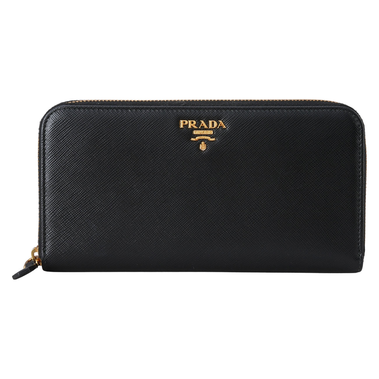 PRADA(USED)프라다 1ML506 사피아노 지퍼 장지갑