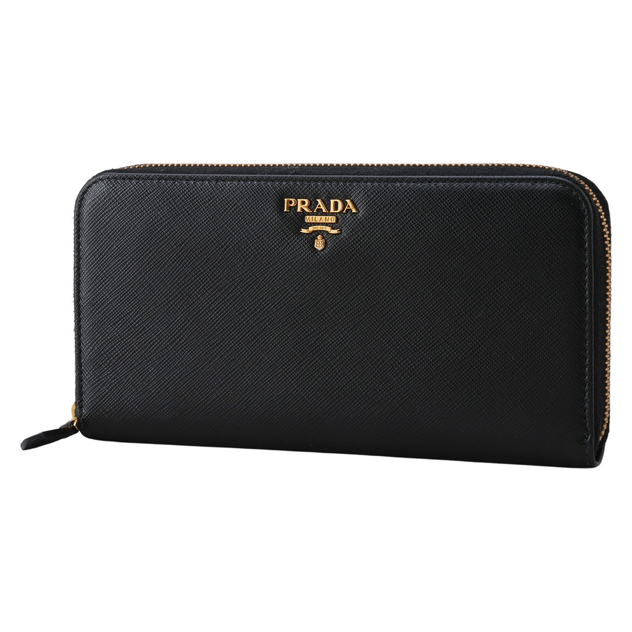 PRADA(USED)프라다 1ML506 사피아노 지퍼 장지갑