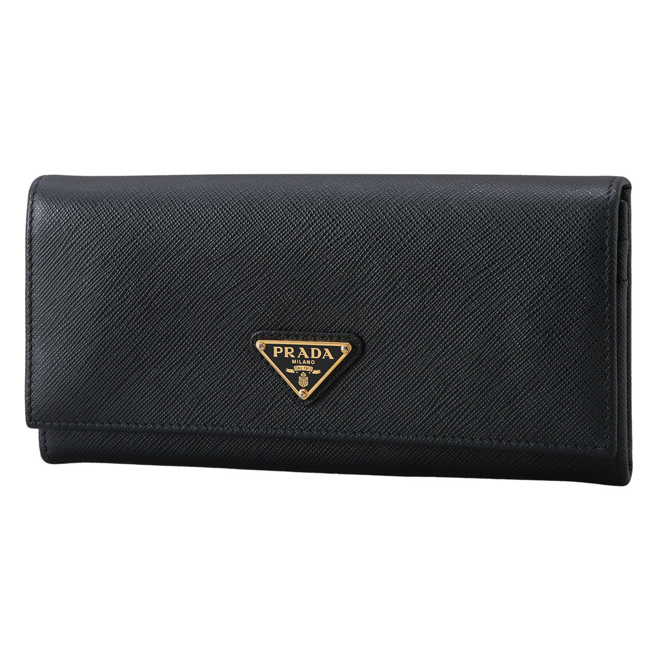 PRADA(USED)프라다 1MH132 사피아노 플랩 장지갑