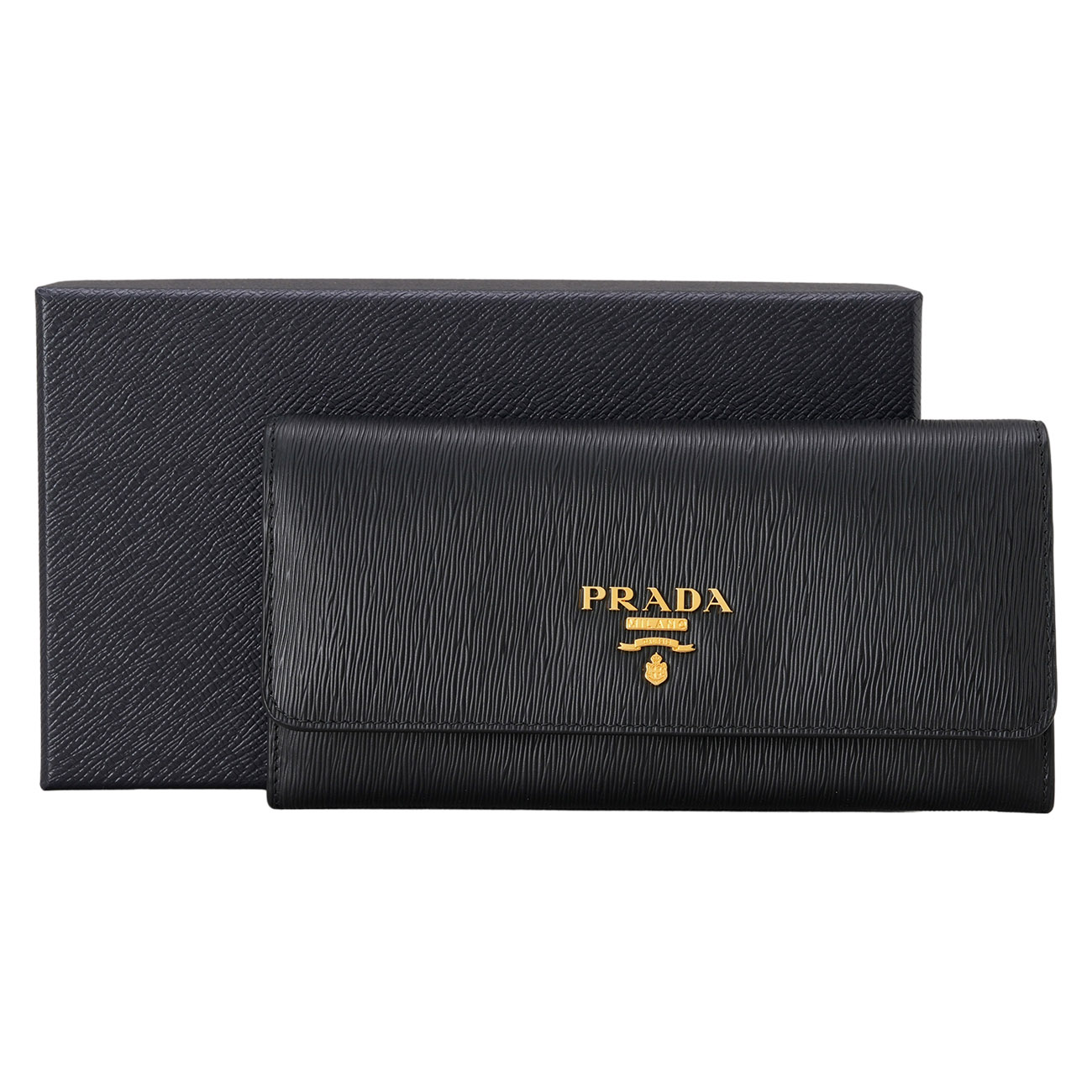 PRADA(USED)프라다 1MH132 비텔로 무브 장지갑