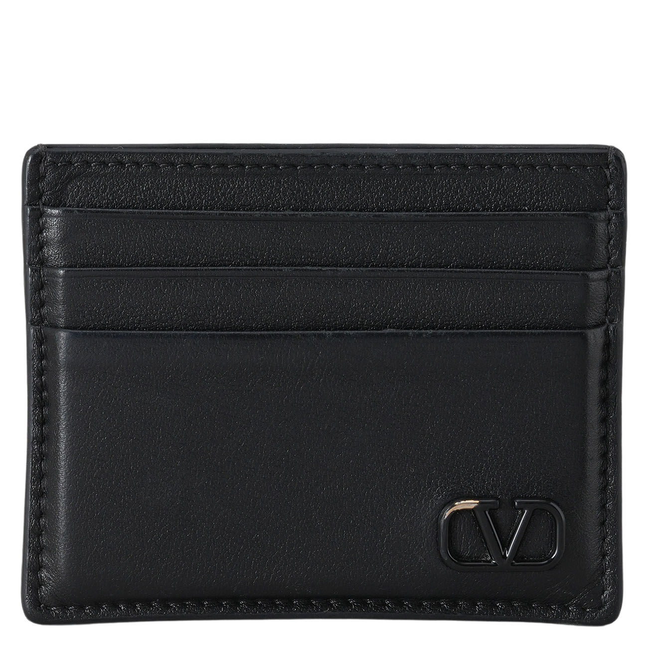 VALENTINO(USED)발렌티노 V로고 레더 카드지갑