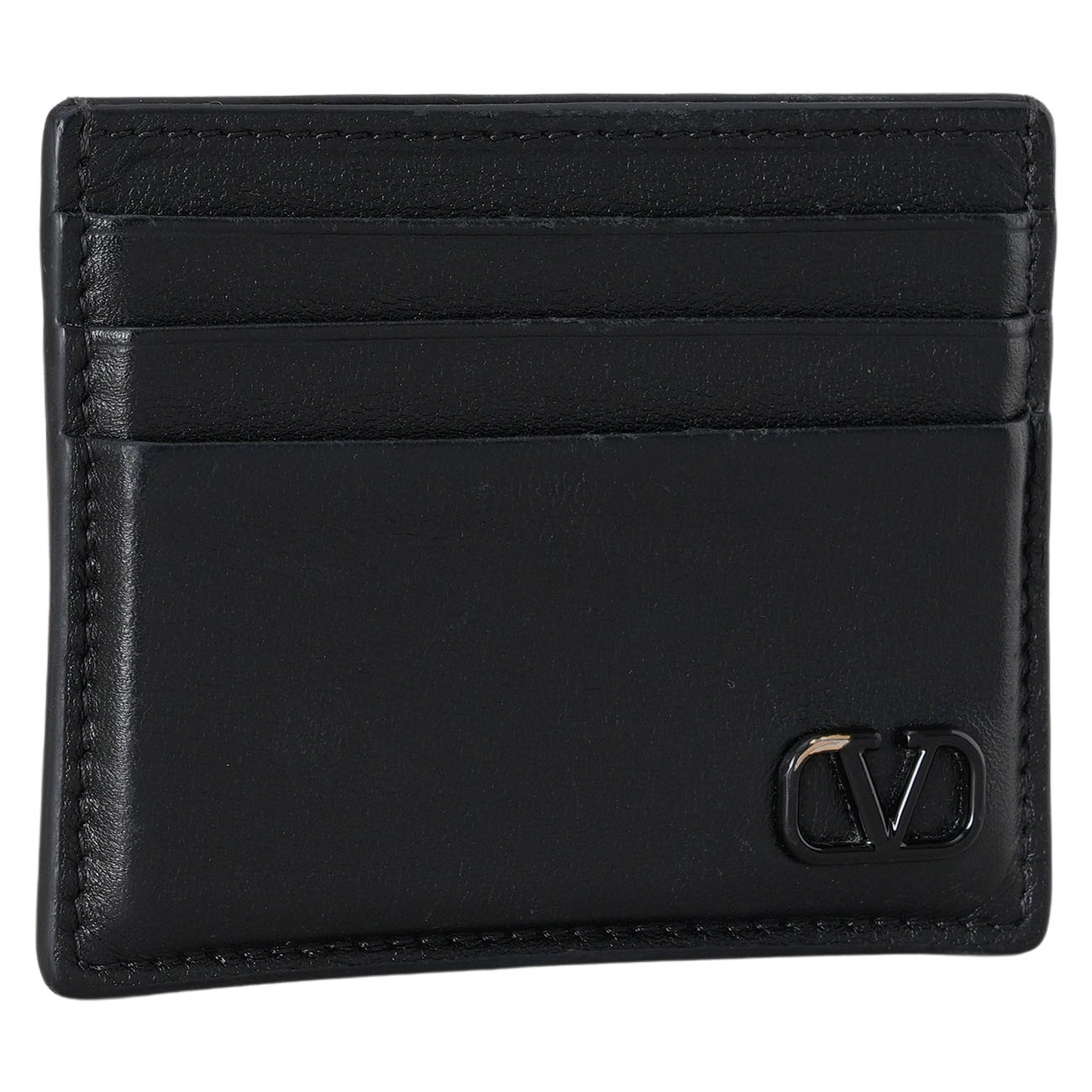 VALENTINO(USED)발렌티노 V로고 레더 카드지갑