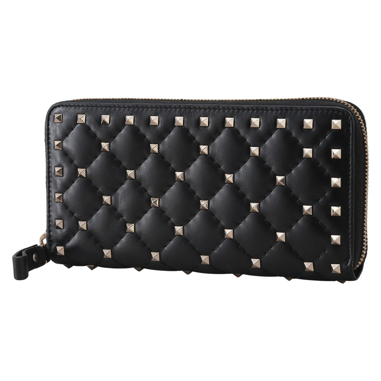 VALENTINO(USED)발렌티노 락스터드 장 지갑