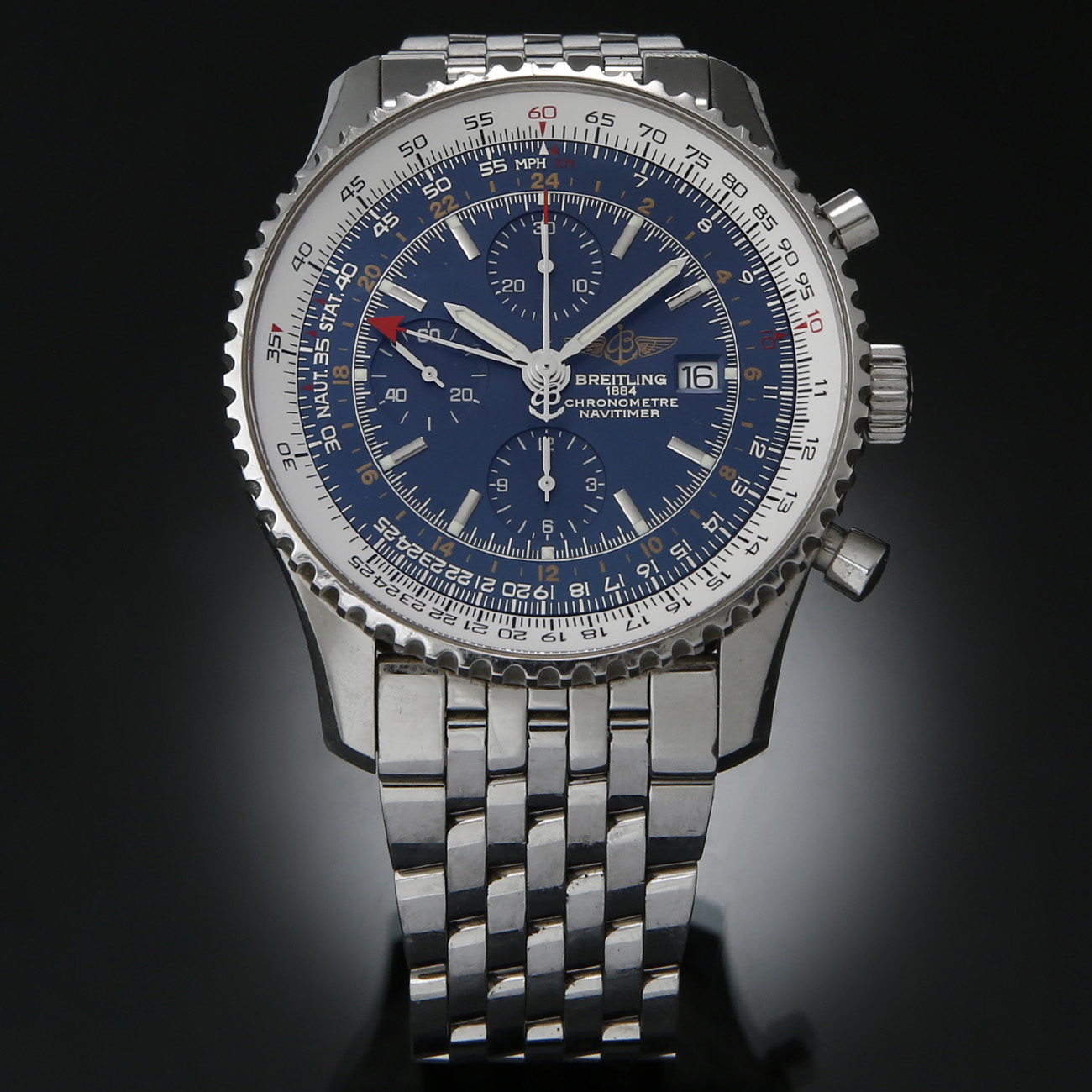 BREITLING(USED)브라이틀링 네비타이머 월드 A2432212