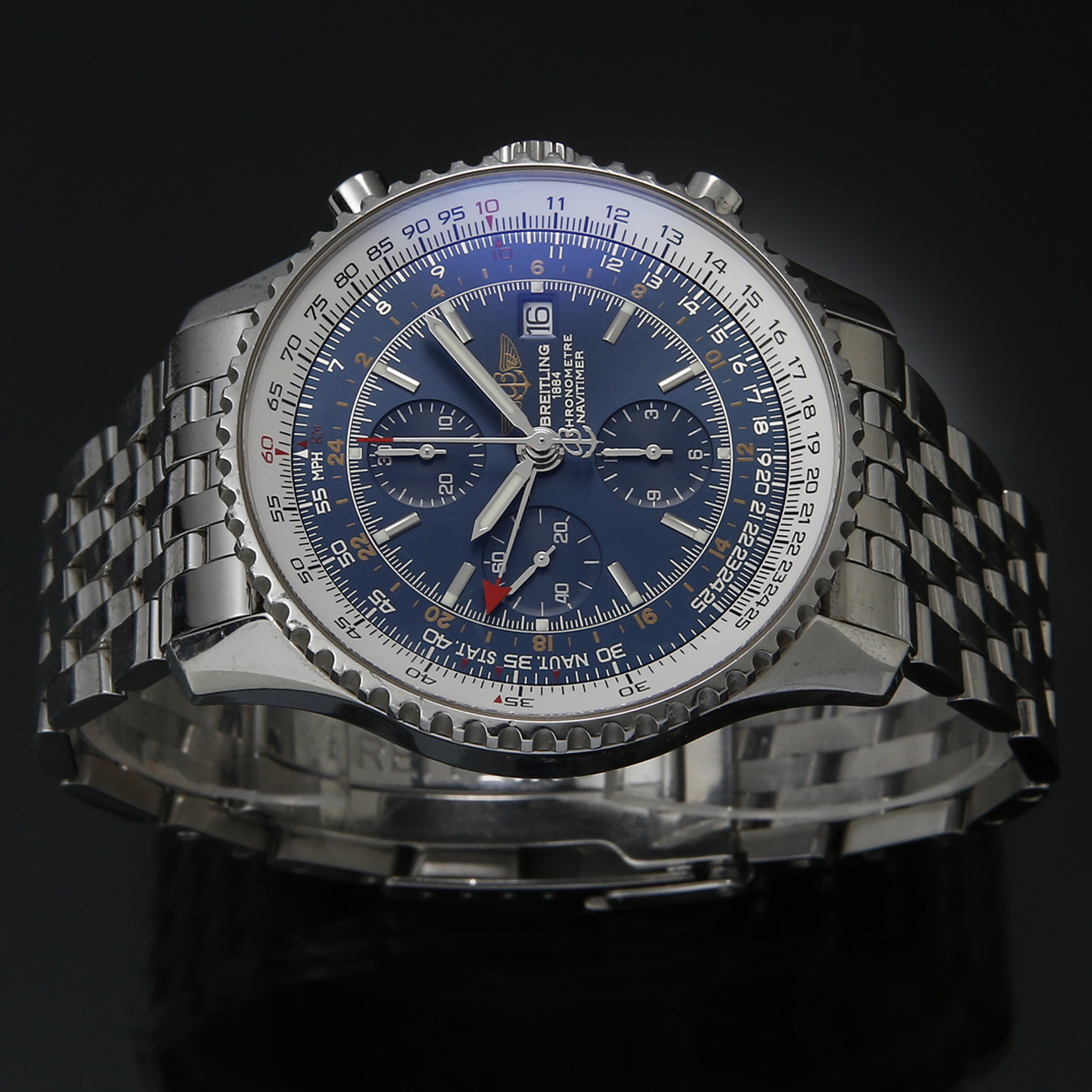 BREITLING(USED)브라이틀링 네비타이머 월드 A2432212
