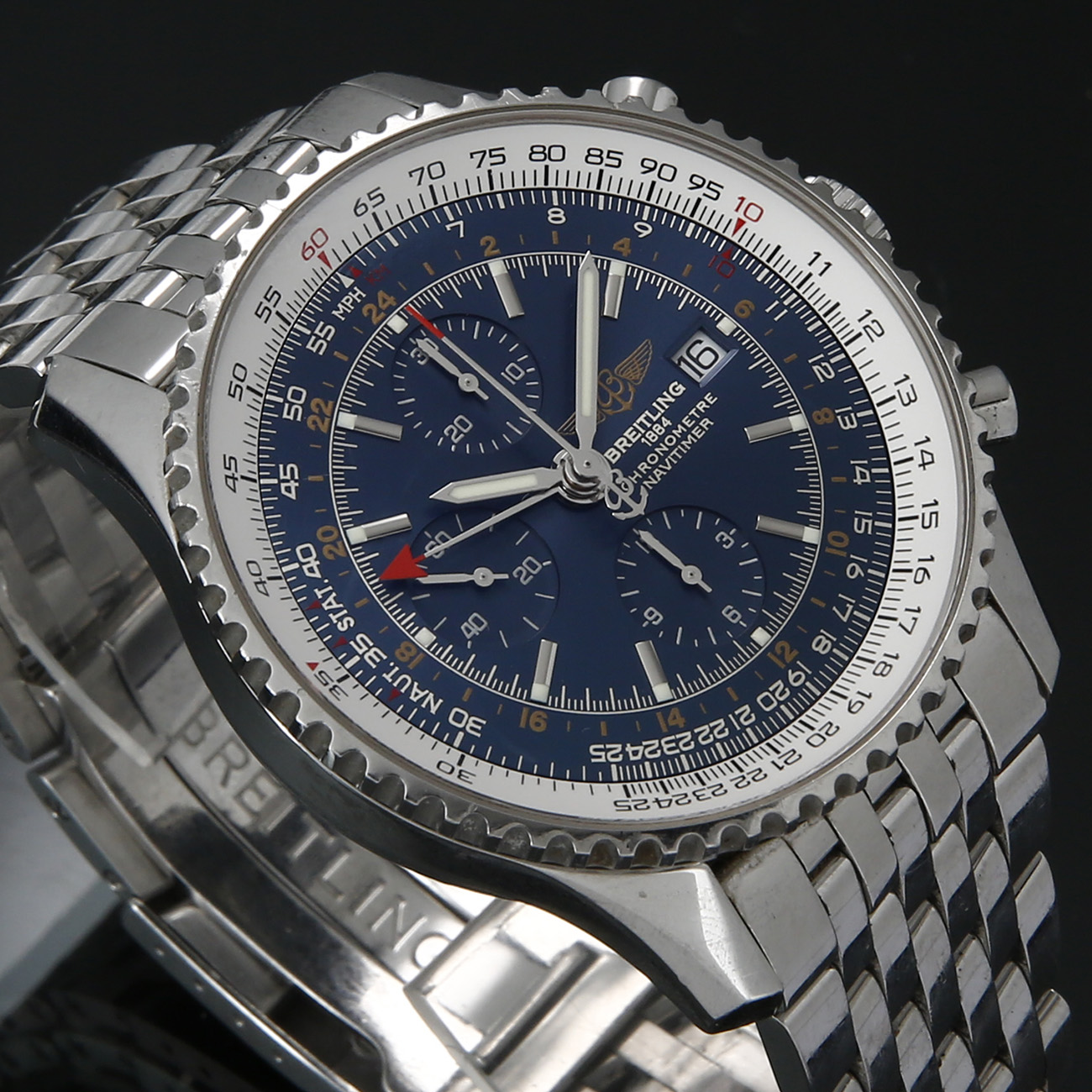 BREITLING(USED)브라이틀링 네비타이머 월드 A2432212