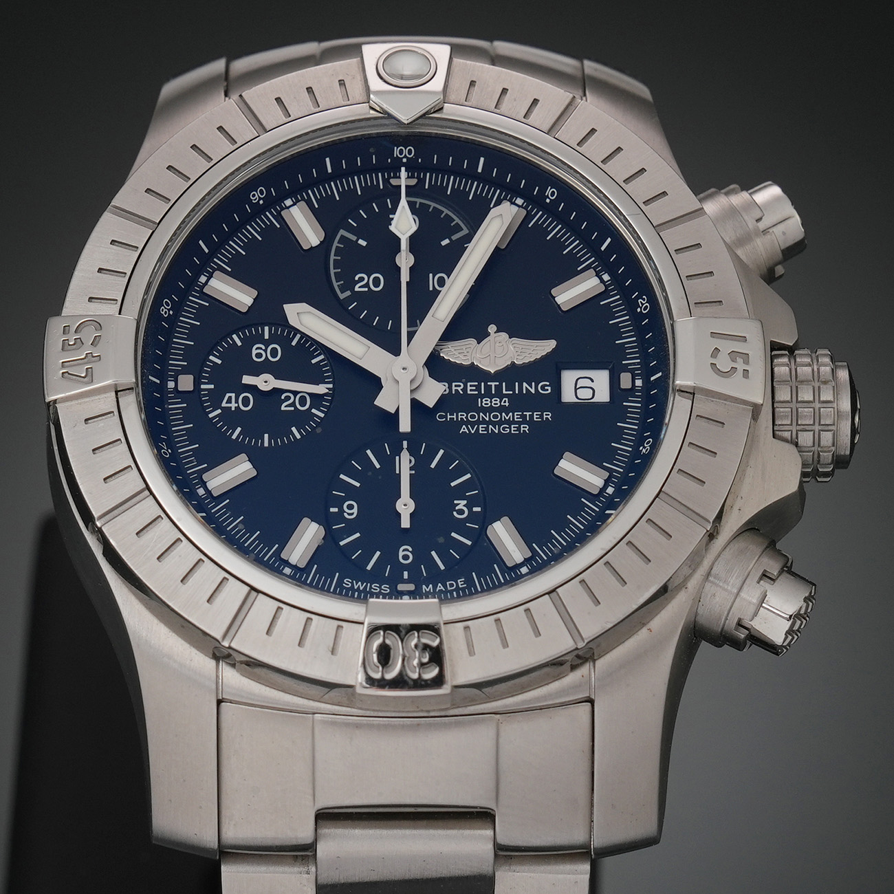BREITLING(USED)브라이틀링 어벤져 크로노 43 A13385