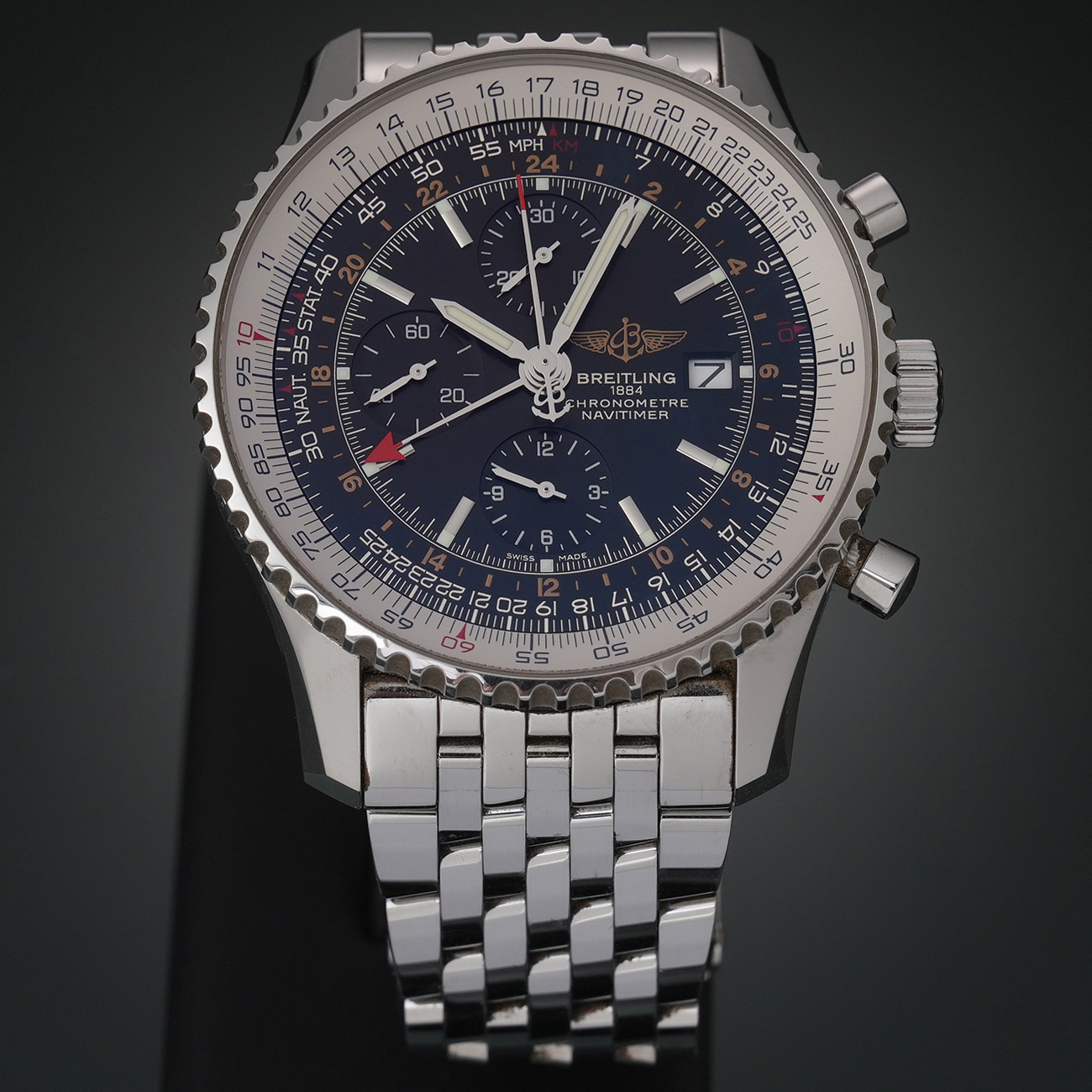 BREITLING(USED)브라이틀링 네비타이머 월드 A2432212