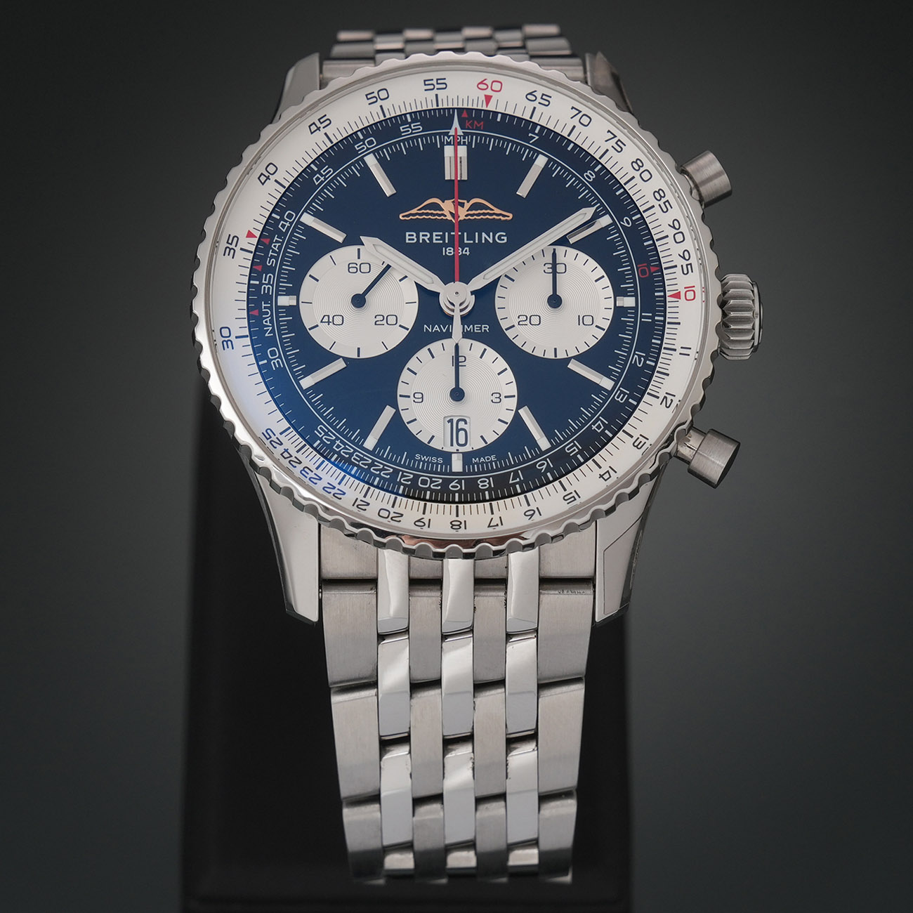 BREITLING(USED)브라이틀링 네비타이머 B01 크로노 43mm AB0138