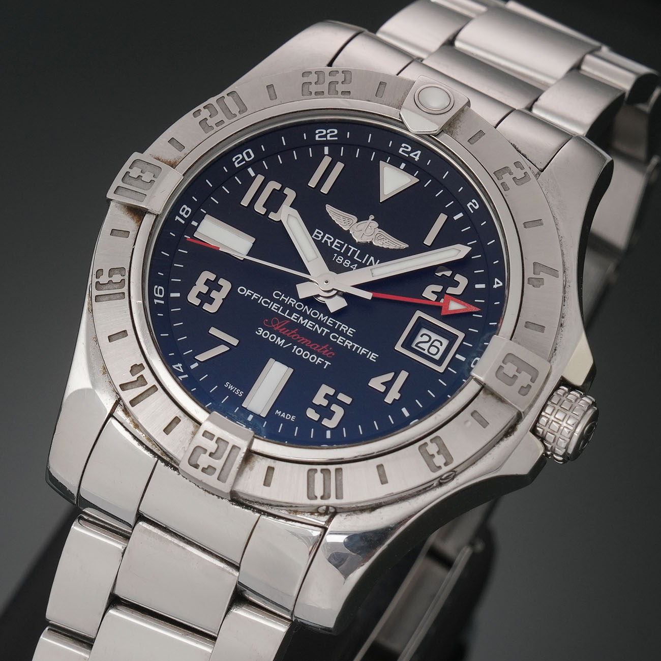 BREITLING(USED)브라이틀링 어벤져 II GMT A32390