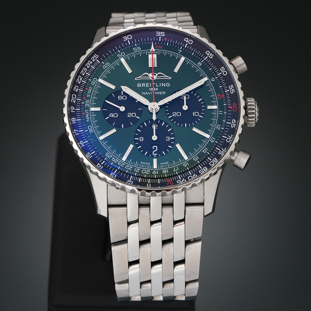 BREITLING(USED)브라이틀링 AB0137 내비타이머 B01 크로노그래프 46