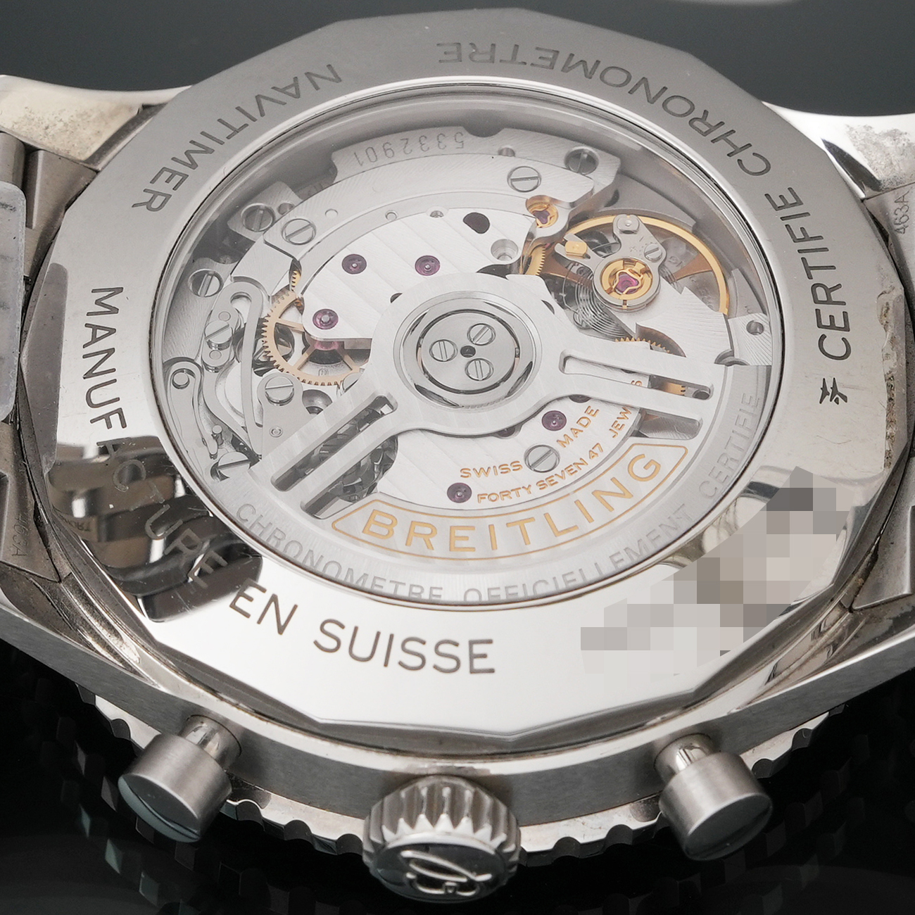 BREITLING(USED)브라이틀링 AB0137 내비타이머 B01 크로노그래프 46