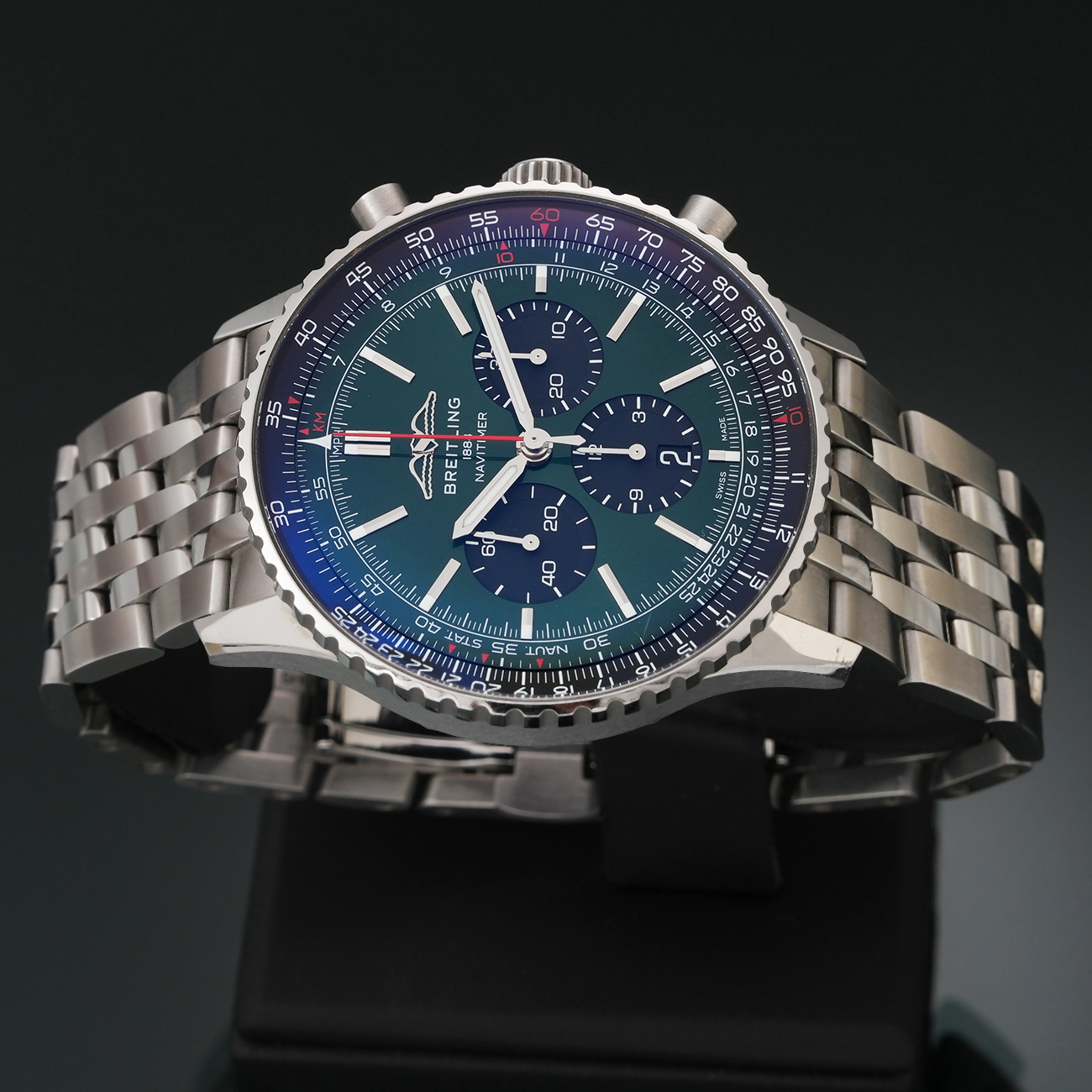BREITLING(USED)브라이틀링 AB0137 내비타이머 B01 크로노그래프 46
