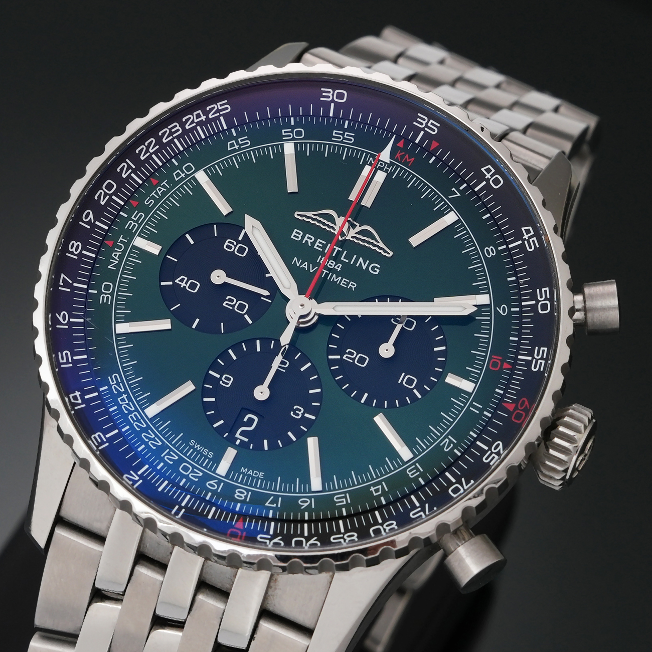 BREITLING(USED)브라이틀링 AB0137 내비타이머 B01 크로노그래프 46