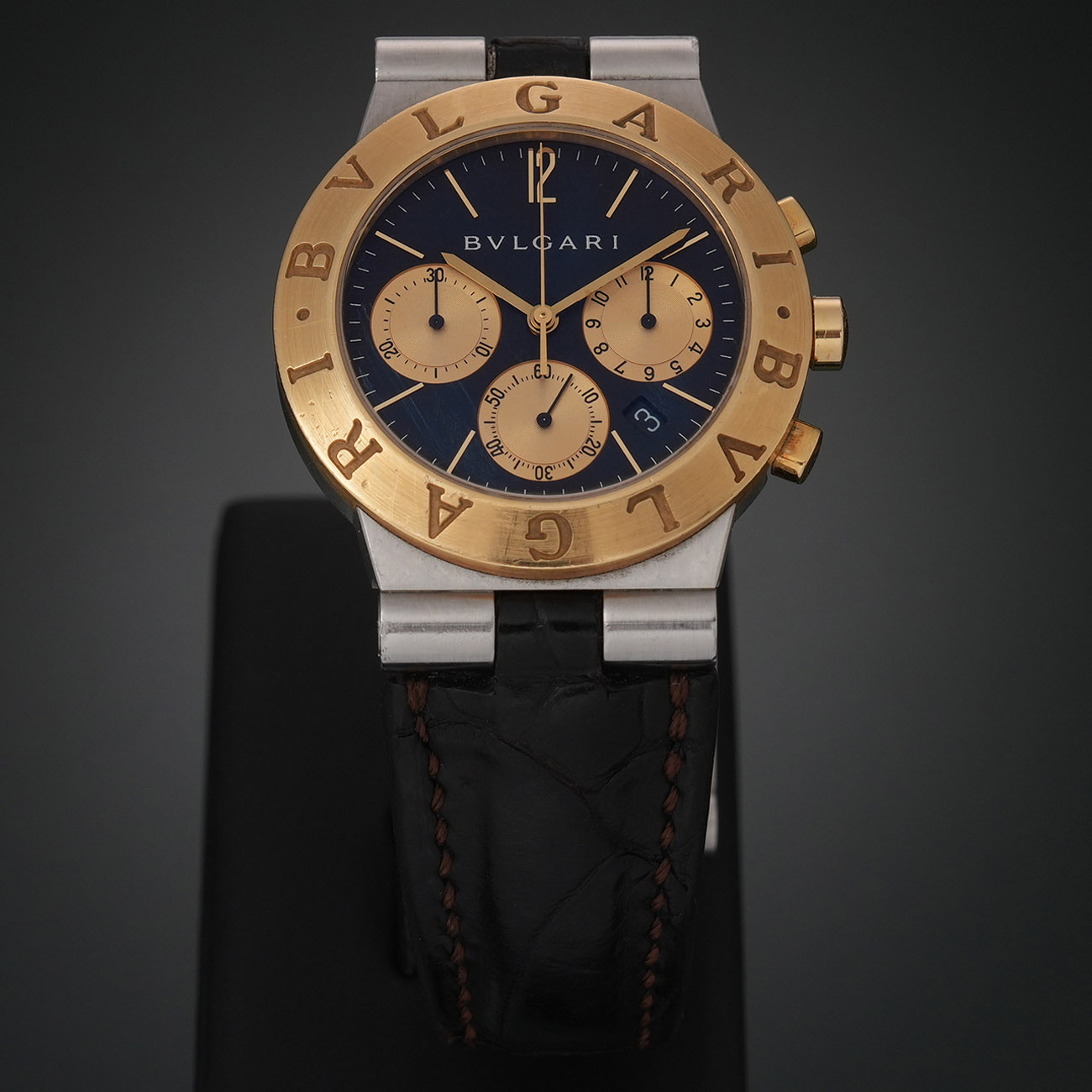 BVLGARI(USED)불가리 디아고노 크로노 콤비 35MM