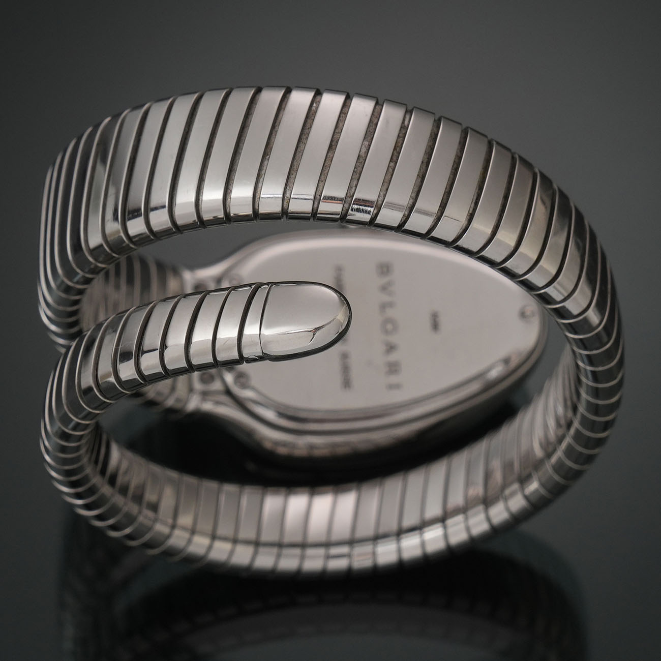 BVLGARI(USED)불가리 세르펜티 투보가스 스틸 쿼크 워치 # S