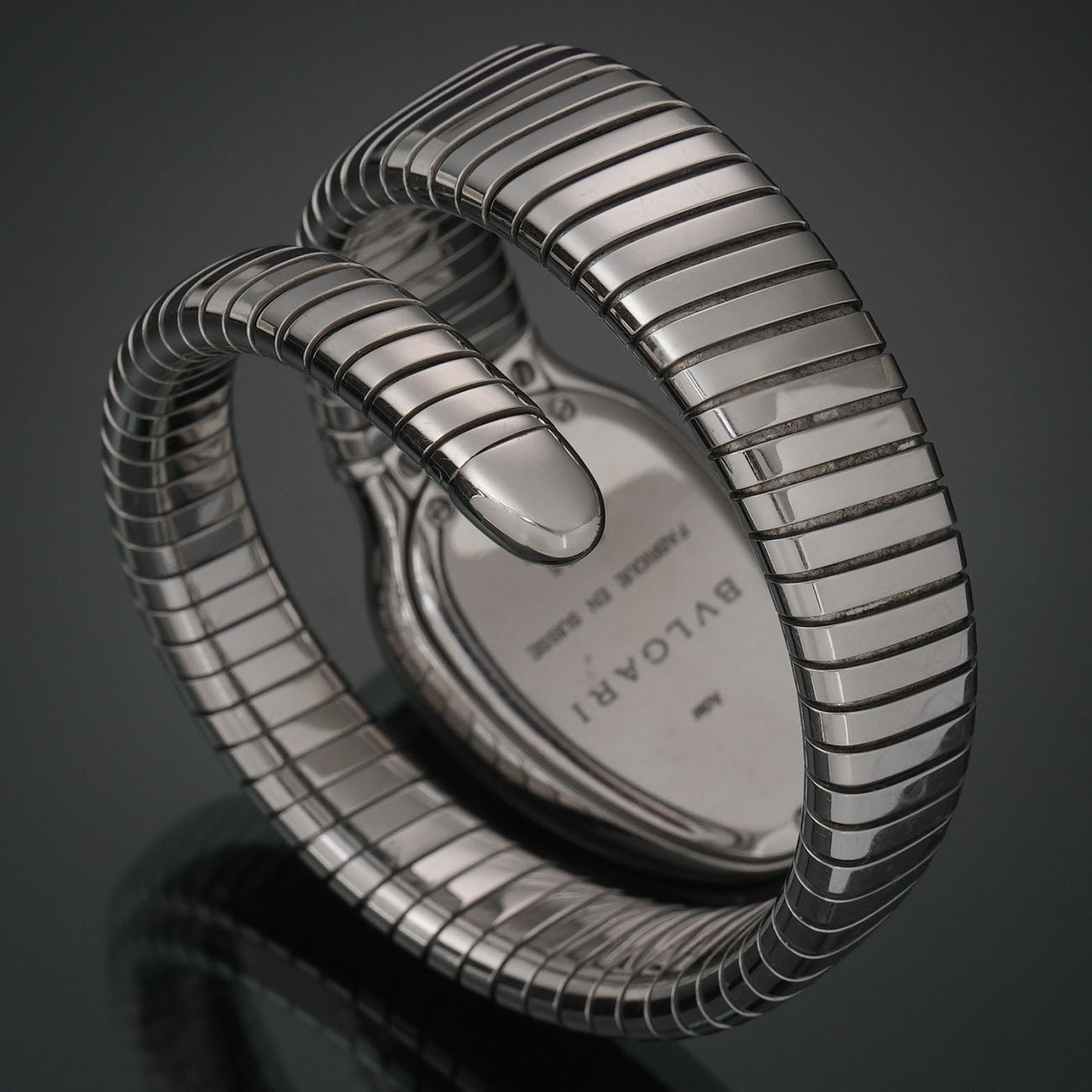 BVLGARI(USED)불가리 세르펜티 투보가스 스틸 쿼크 워치 # S