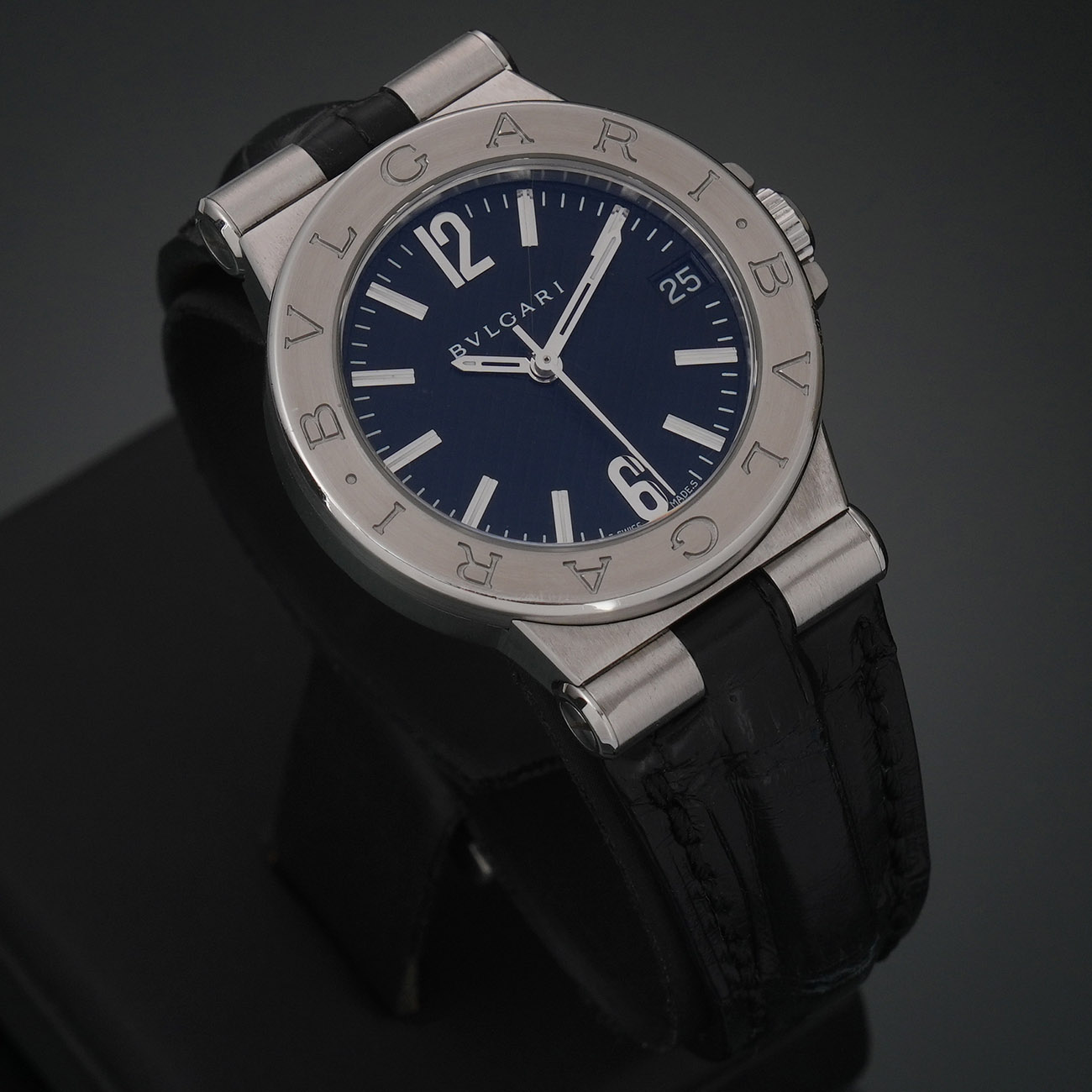 BVLGARI(USED)불가리 디아고노 스틸 쿼츠 워치 29mm DG29S