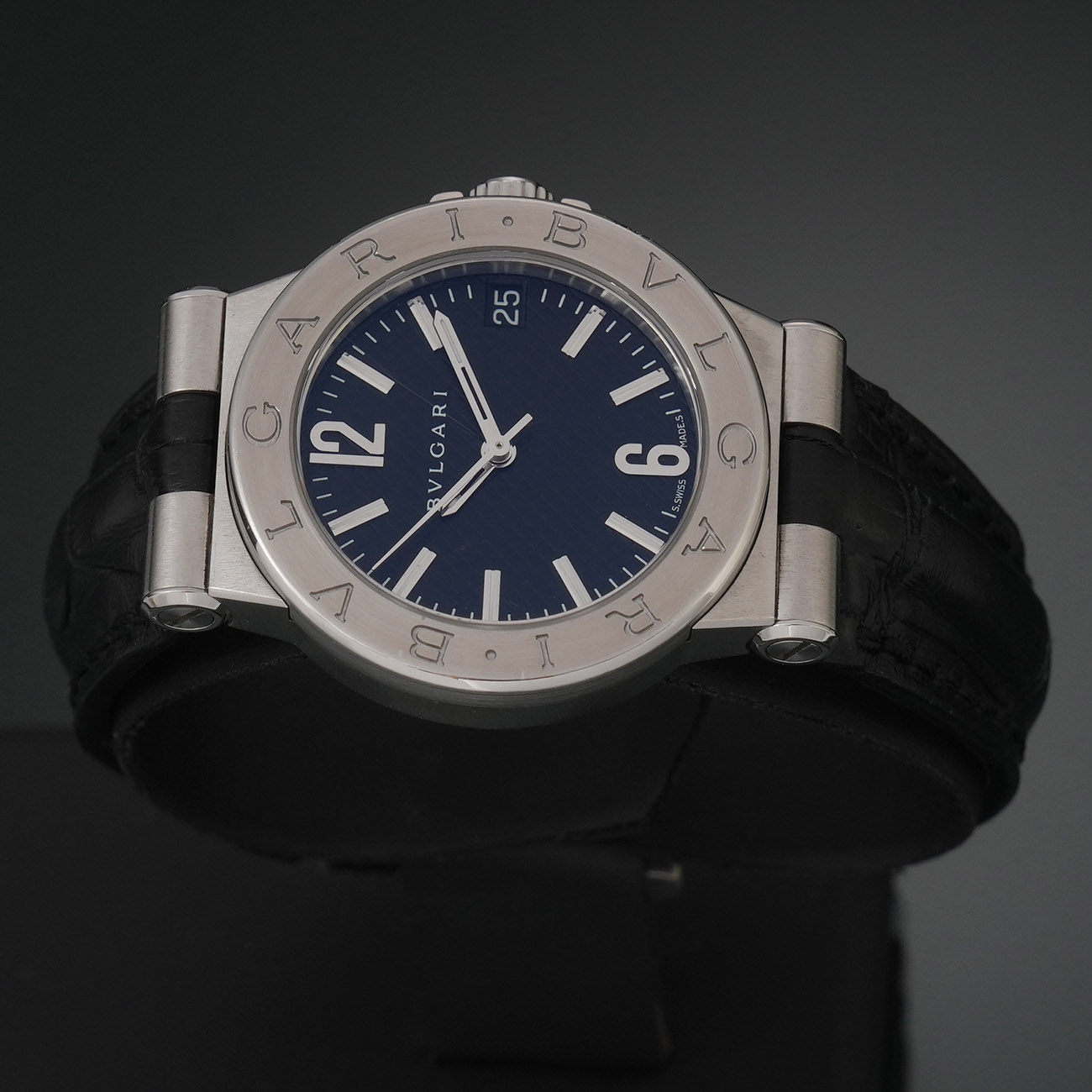 BVLGARI(USED)불가리 디아고노 스틸 쿼츠 워치 29mm DG29S
