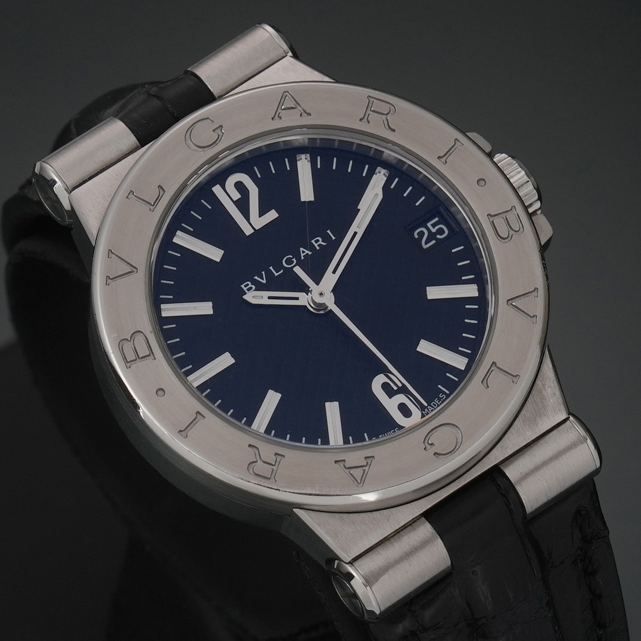 BVLGARI(USED)불가리 디아고노 스틸 쿼츠 워치 29mm DG29S