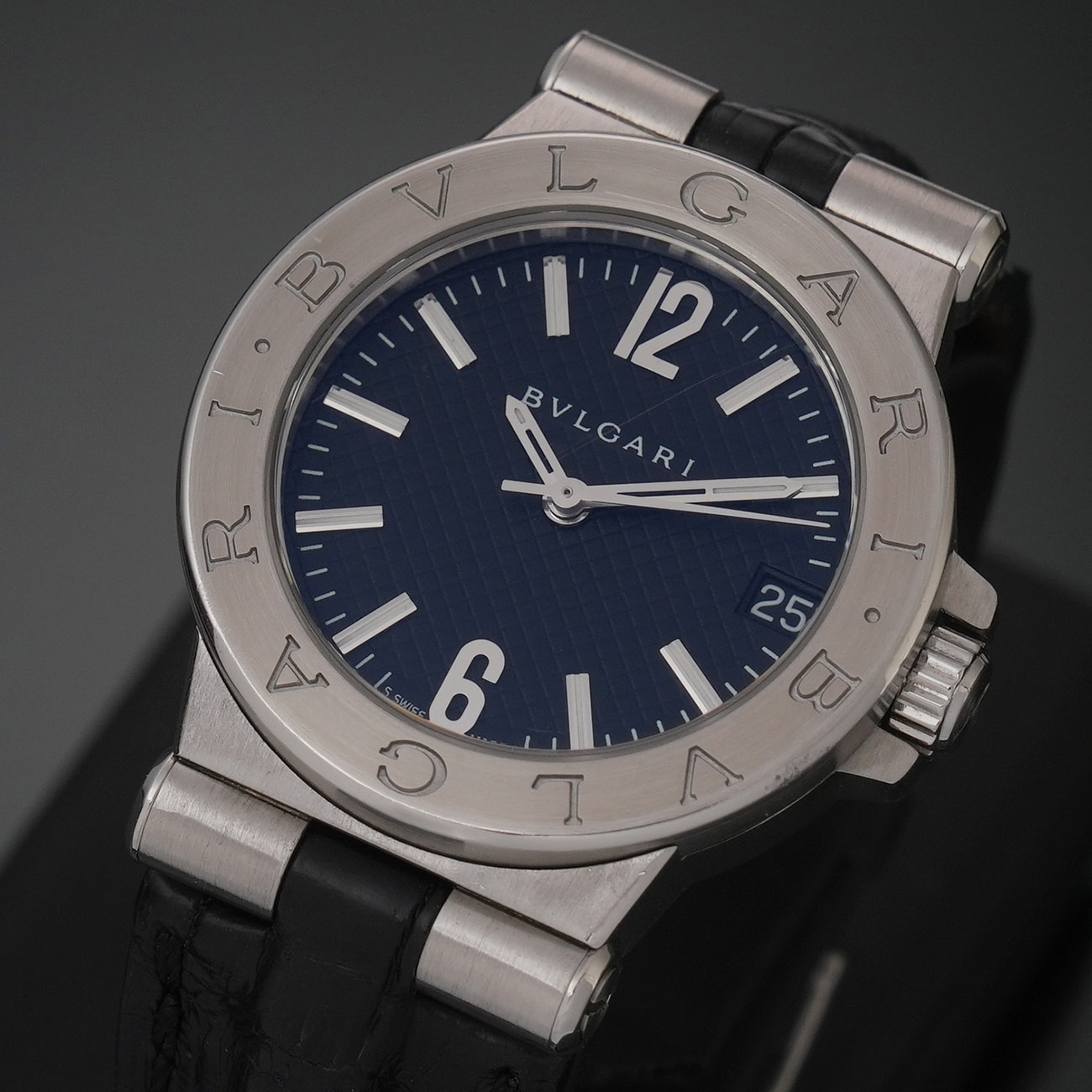 BVLGARI(USED)불가리 디아고노 스틸 쿼츠 워치 29mm DG29S