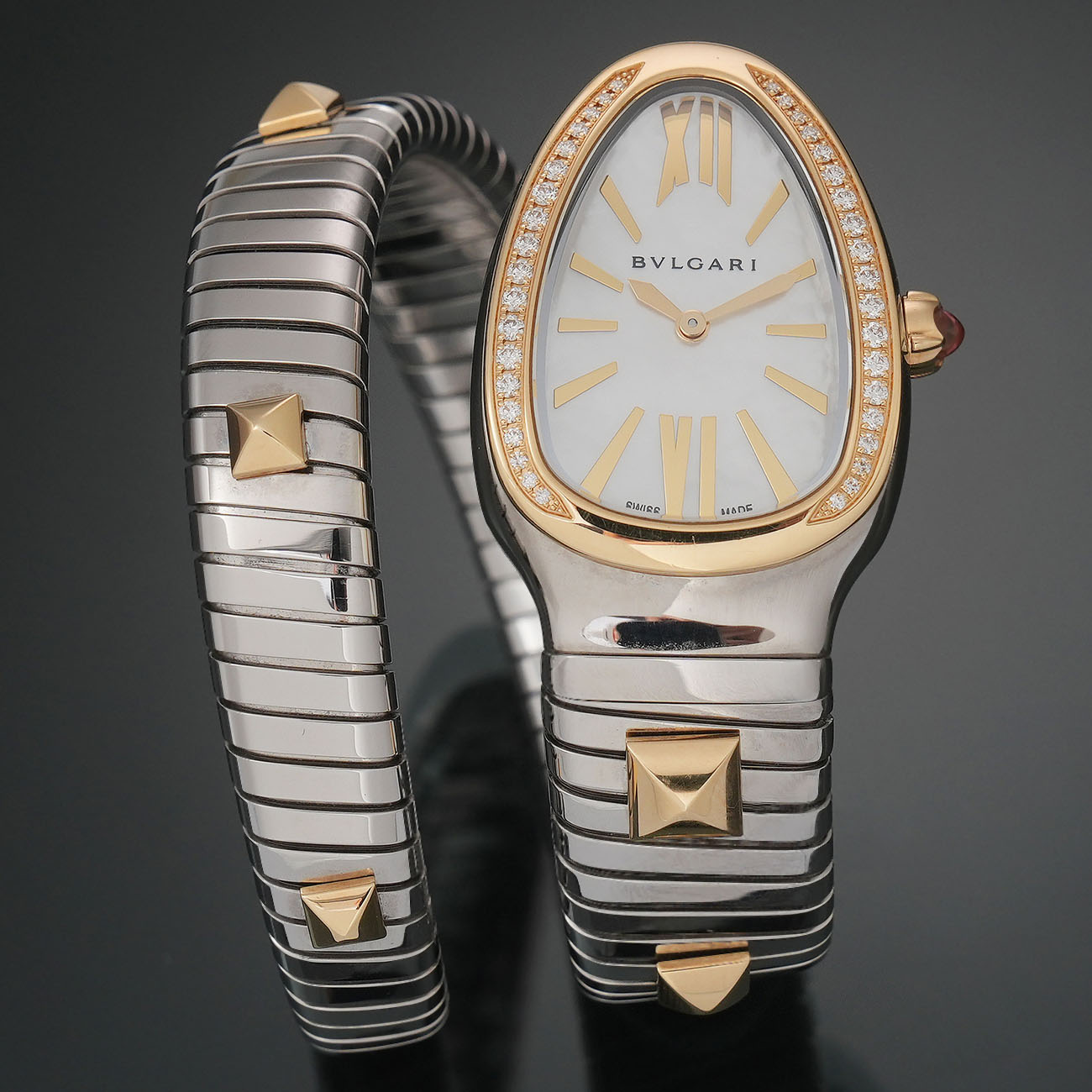 BVLGARI(USED)불가리 104301 세르펜티 투보가스 콤비 워치