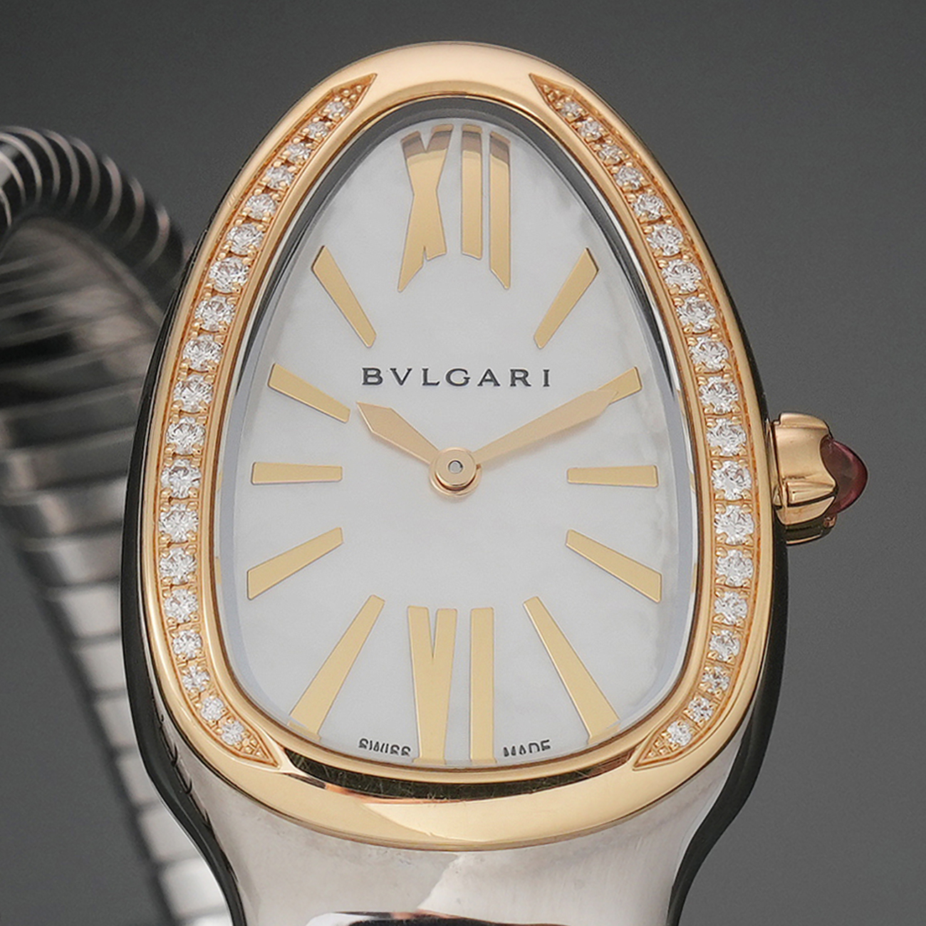 BVLGARI(USED)불가리 104301 세르펜티 투보가스 콤비 워치