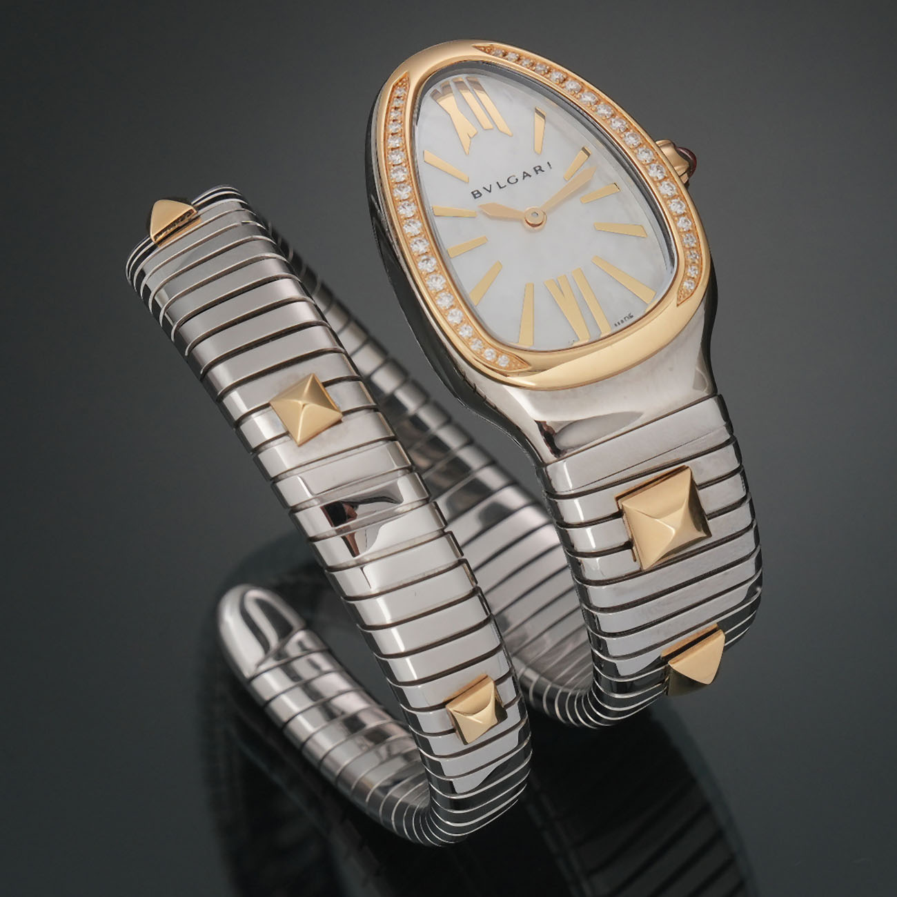 BVLGARI(USED)불가리 104301 세르펜티 투보가스 콤비 워치