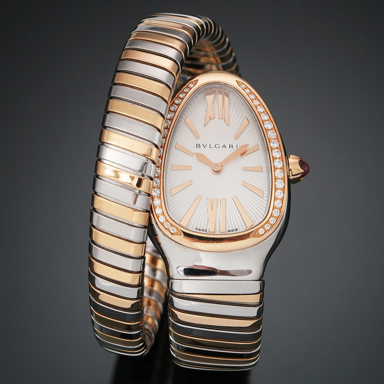 BVLGARI(USED)불가리 투보가스 다이아 워치