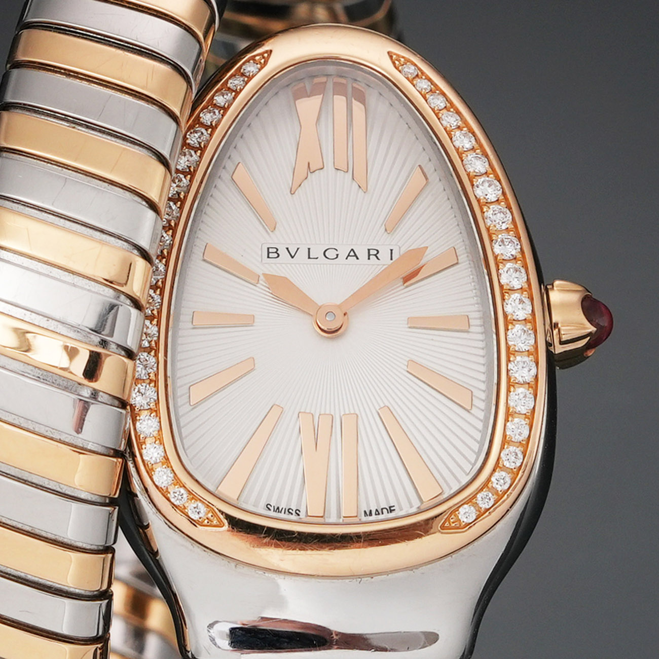 BVLGARI(USED)불가리 투보가스 다이아 워치