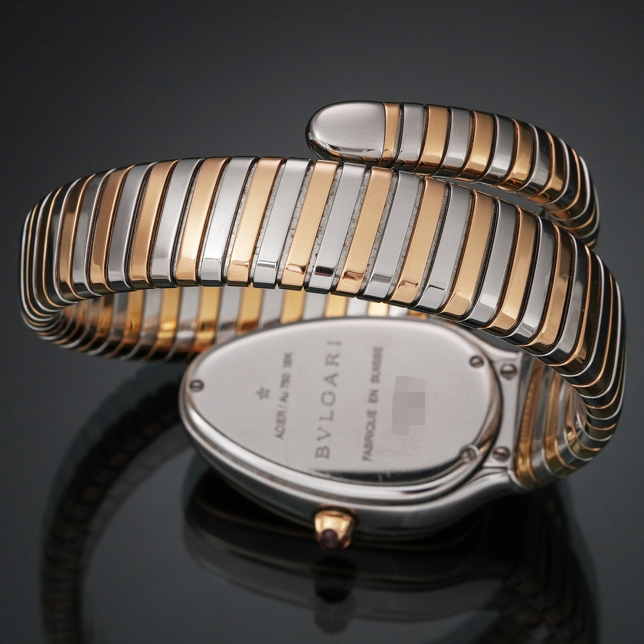 BVLGARI(USED)불가리 투보가스 다이아 워치